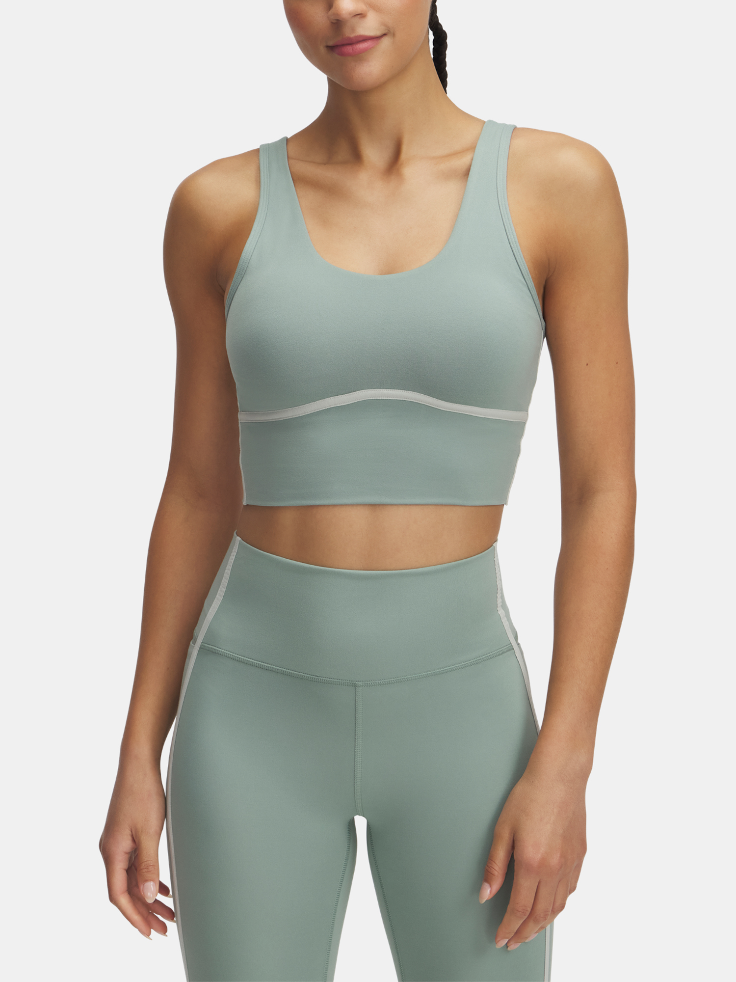 Dámské tílko Under Armour Meridian Piped Crop Tank - Dámské