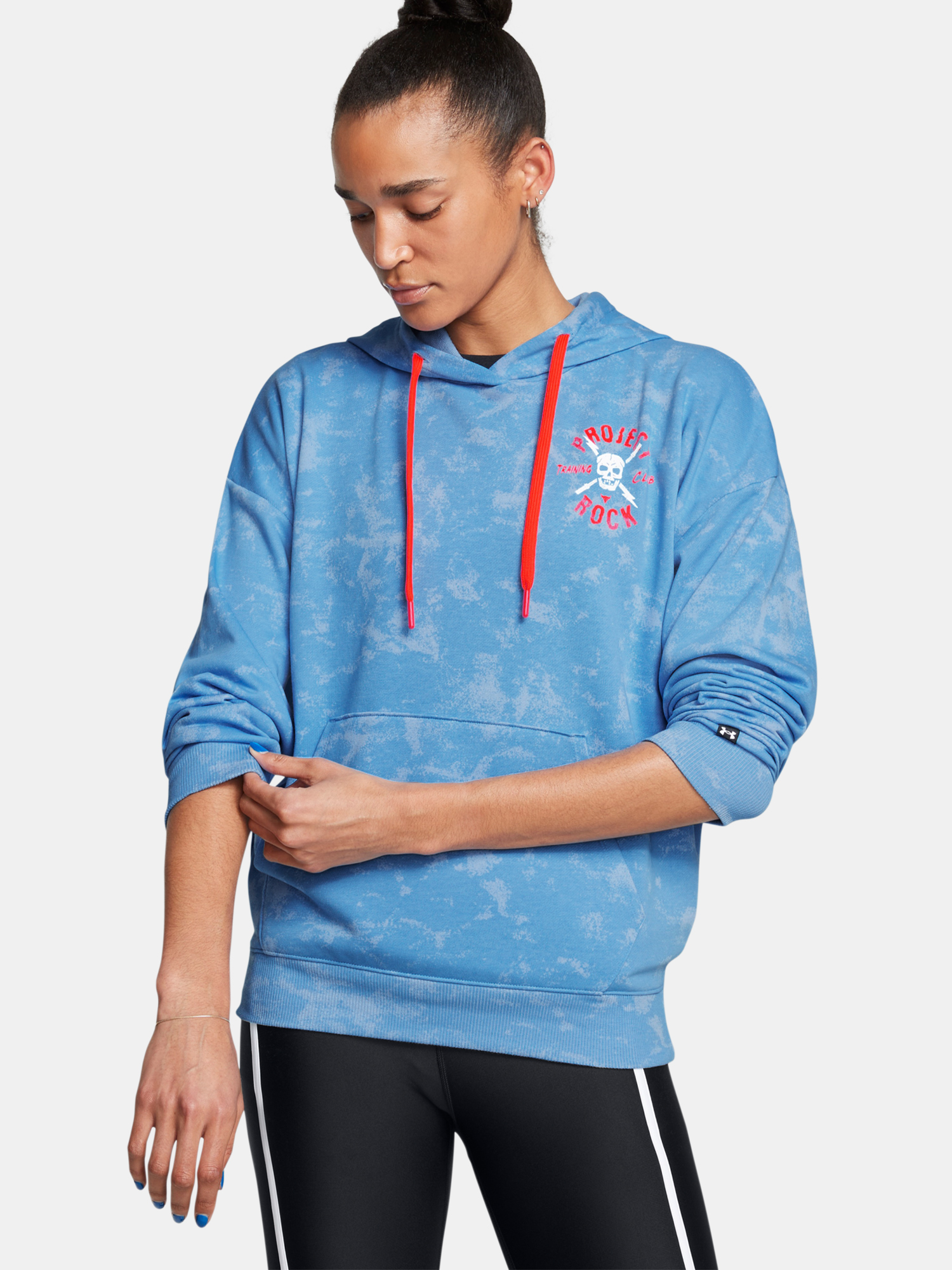 Under Armour Mikina Pjt Rck W Udrground Terry HD-BLU - Dámské