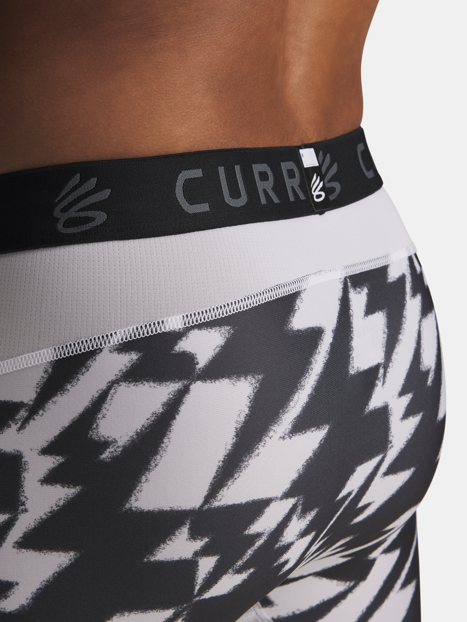 Men&#039;s shorts Under Armour UA Curry HG Prtd Shorts-WHT - Men&#039;s