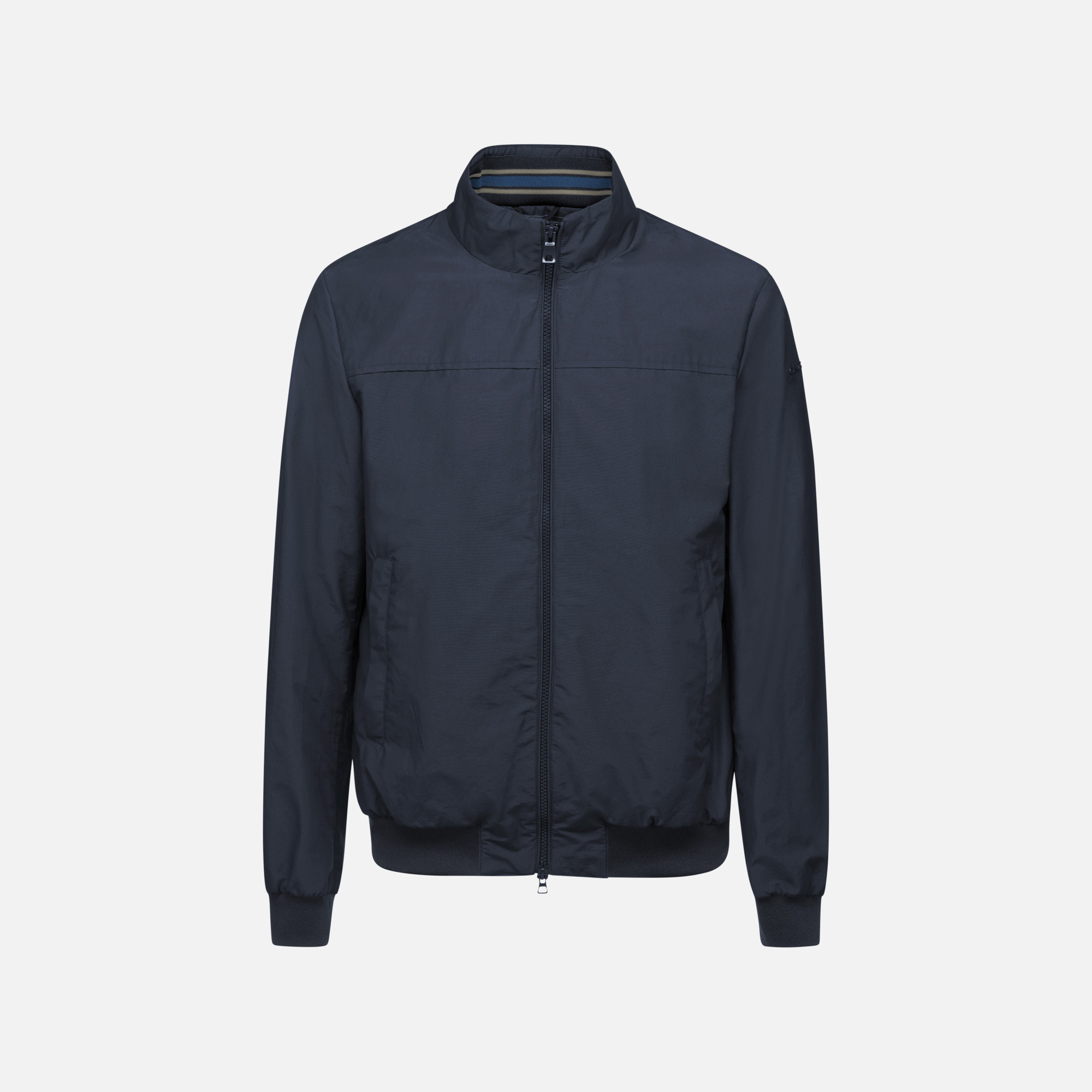 Dark blue men's bomber jacket Geox Vincit - Men