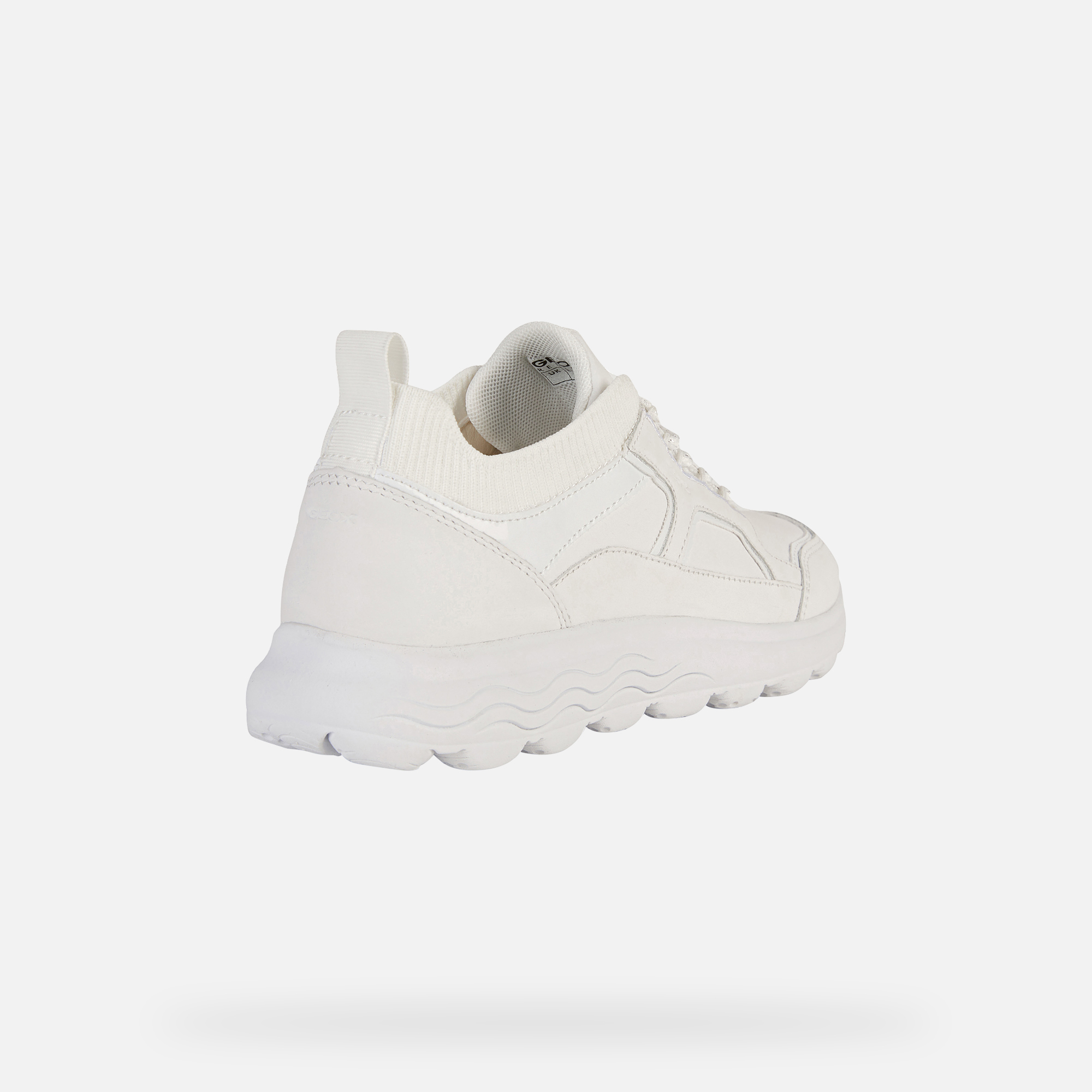 White women's sneakers Geox Spherica - Women's