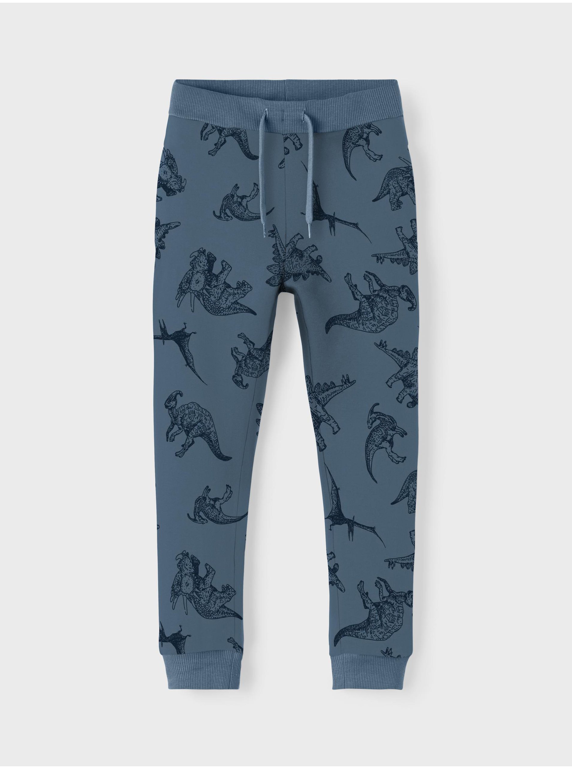 Dark blue boys patterned sweatpants name it Felix - Boys