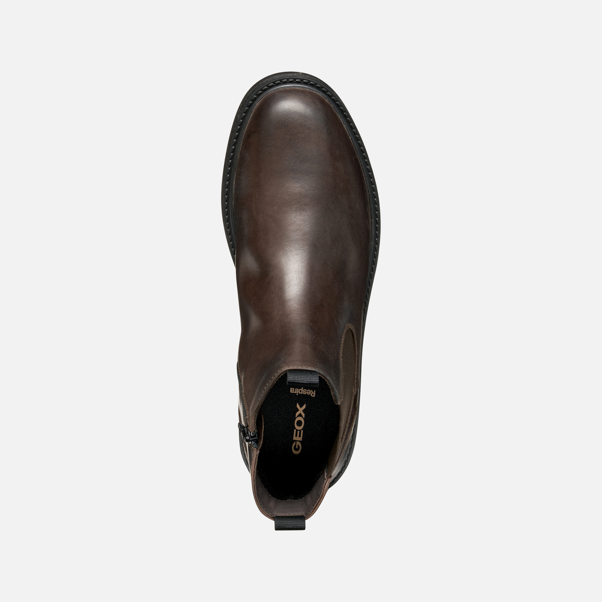 Men&#039;s Brown Ankle Boots Geox Lagorai + Grip B A - Mens