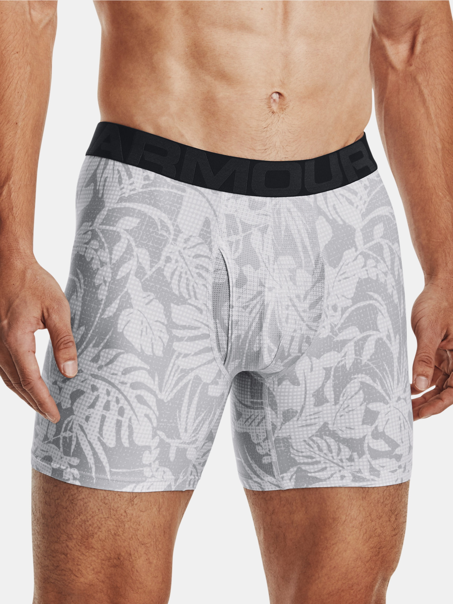 Under Armour Boxer Shorts UA Tech 6in Novelty 2 Pack-GRY - Mens
