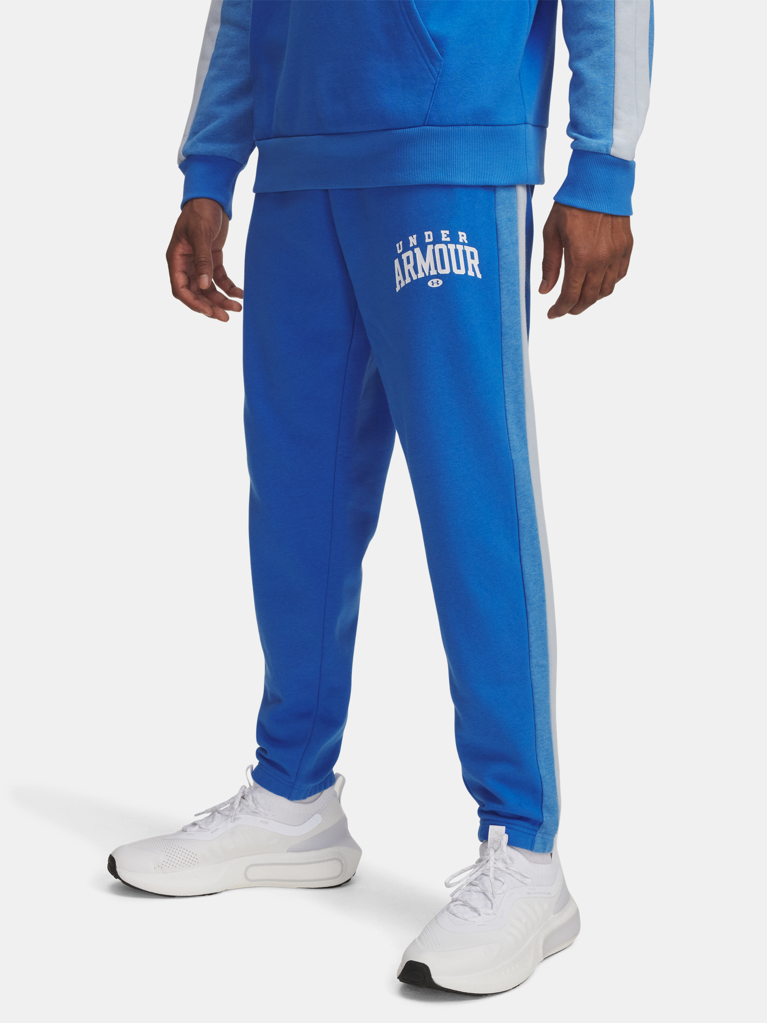 Men&#039;s Sports Pants Under Armour UA Rival Flc CB Pants-BLU - Men