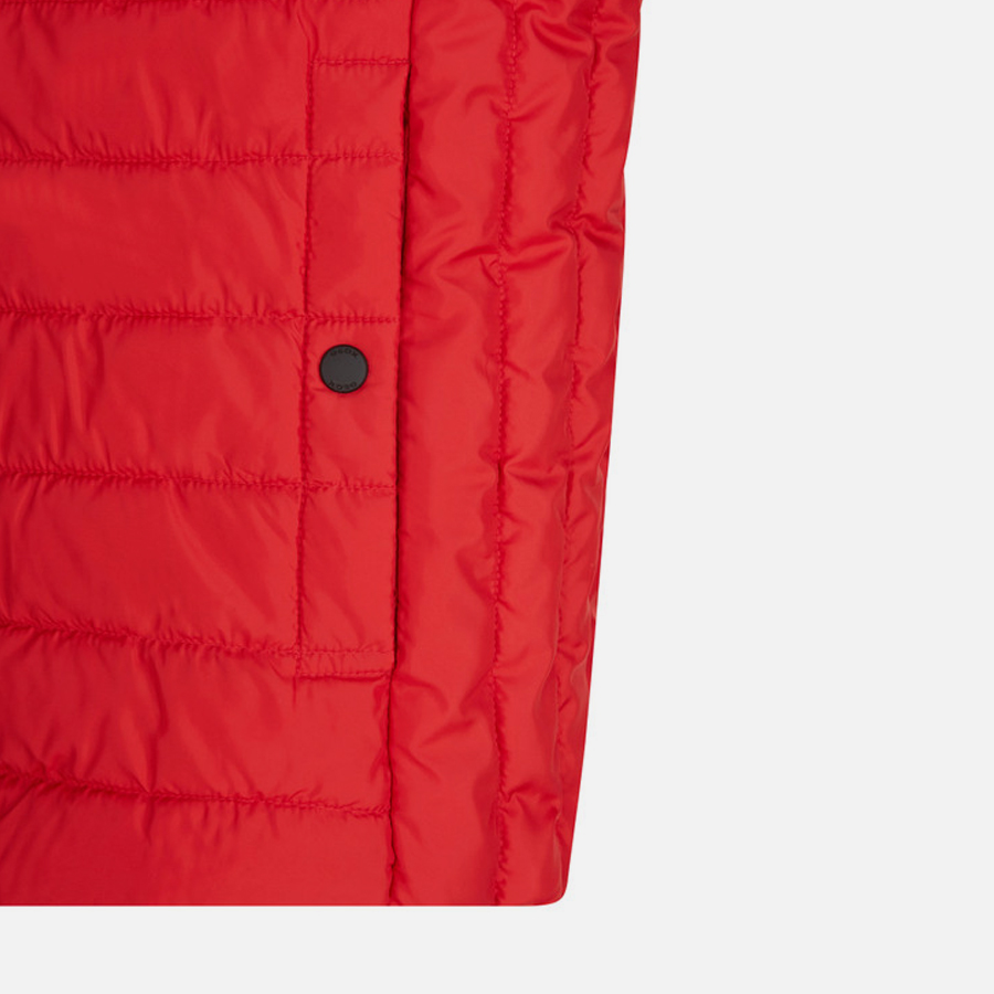Red men&#039;s down vest Geox Kennet - Men&#039;s