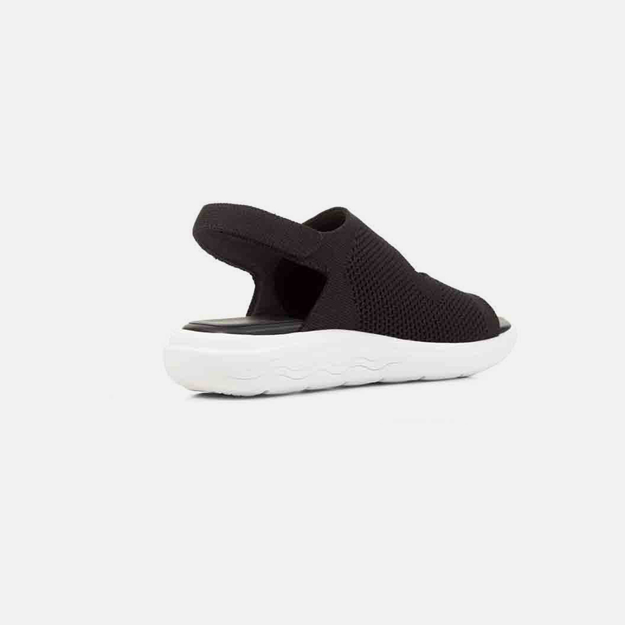 Black women's sandals Geox Spherica Ec5 A - Women's
