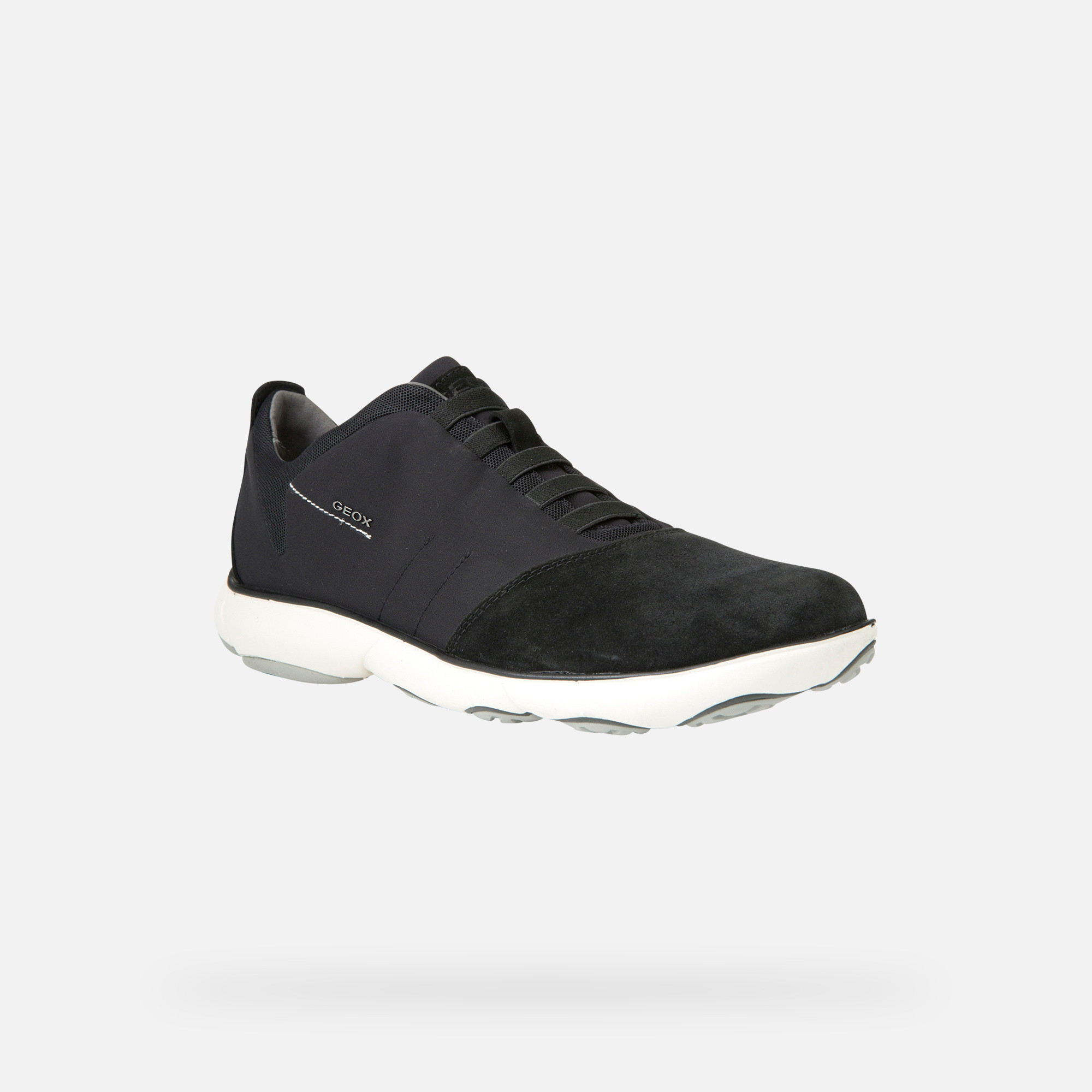 Black men's sneakers Geox Nebula - Men's