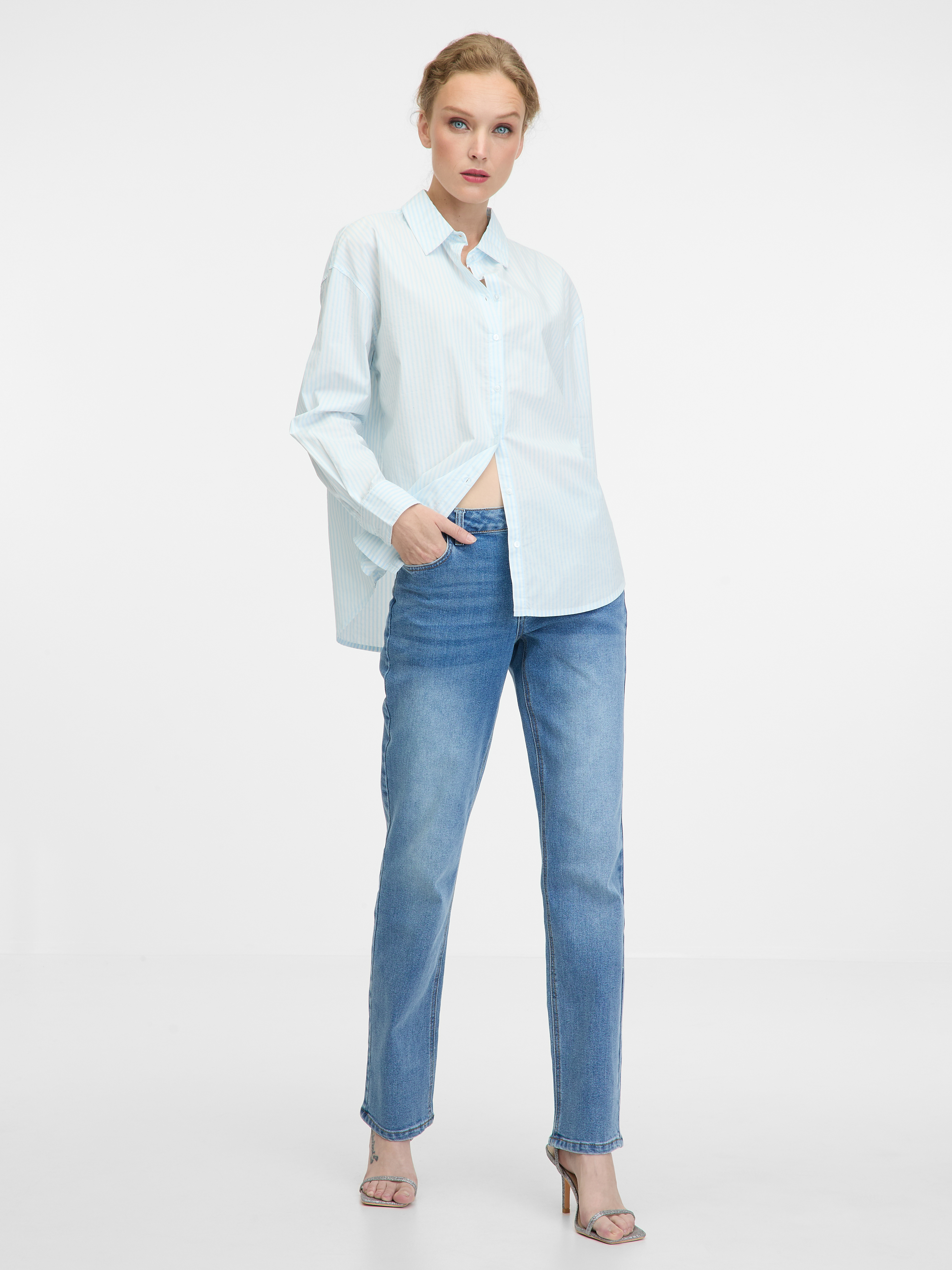 Light blue women's shirt ORSAY - Women's