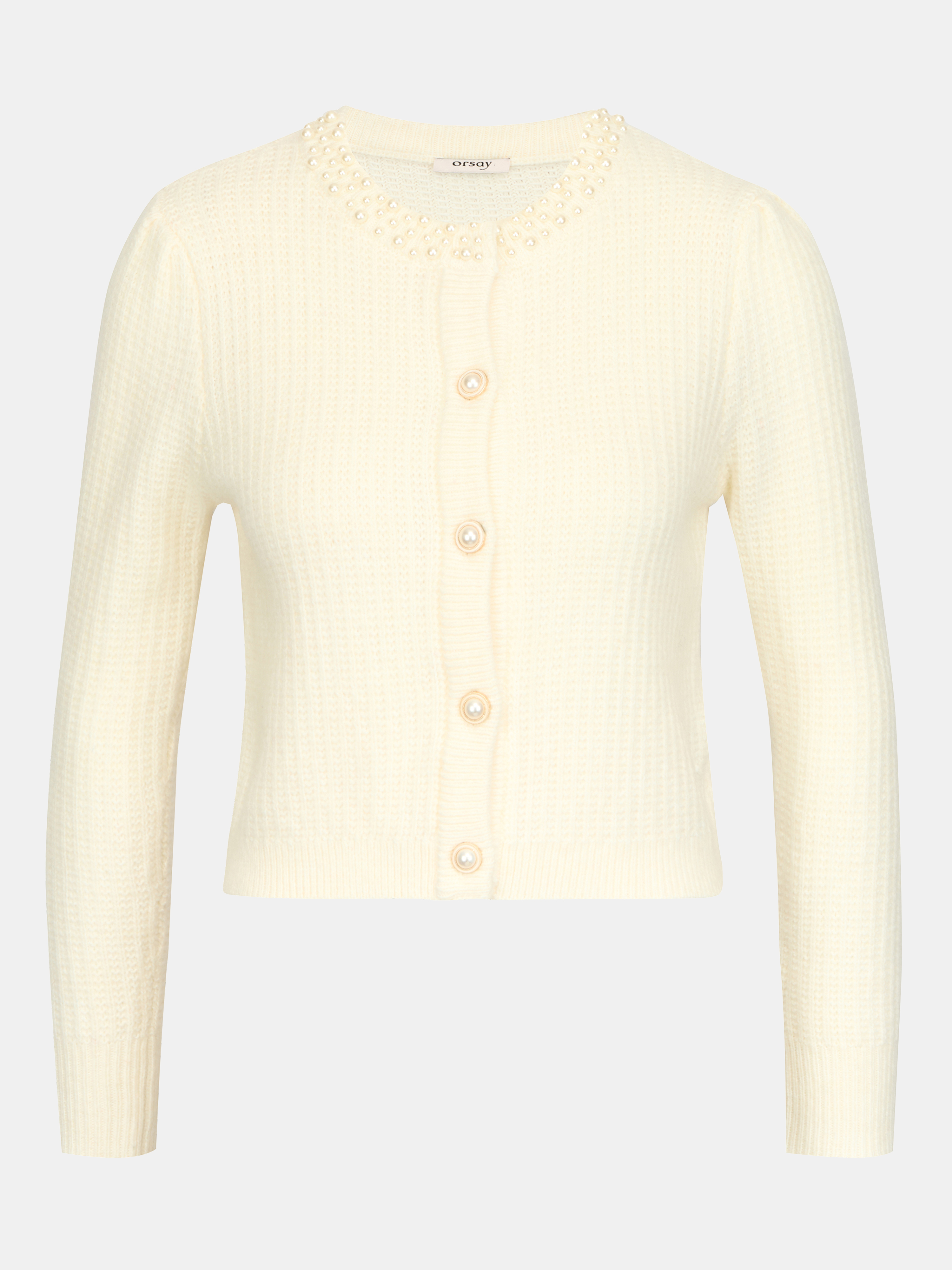 Krémový dámský cardigan s aplikací ORSAY