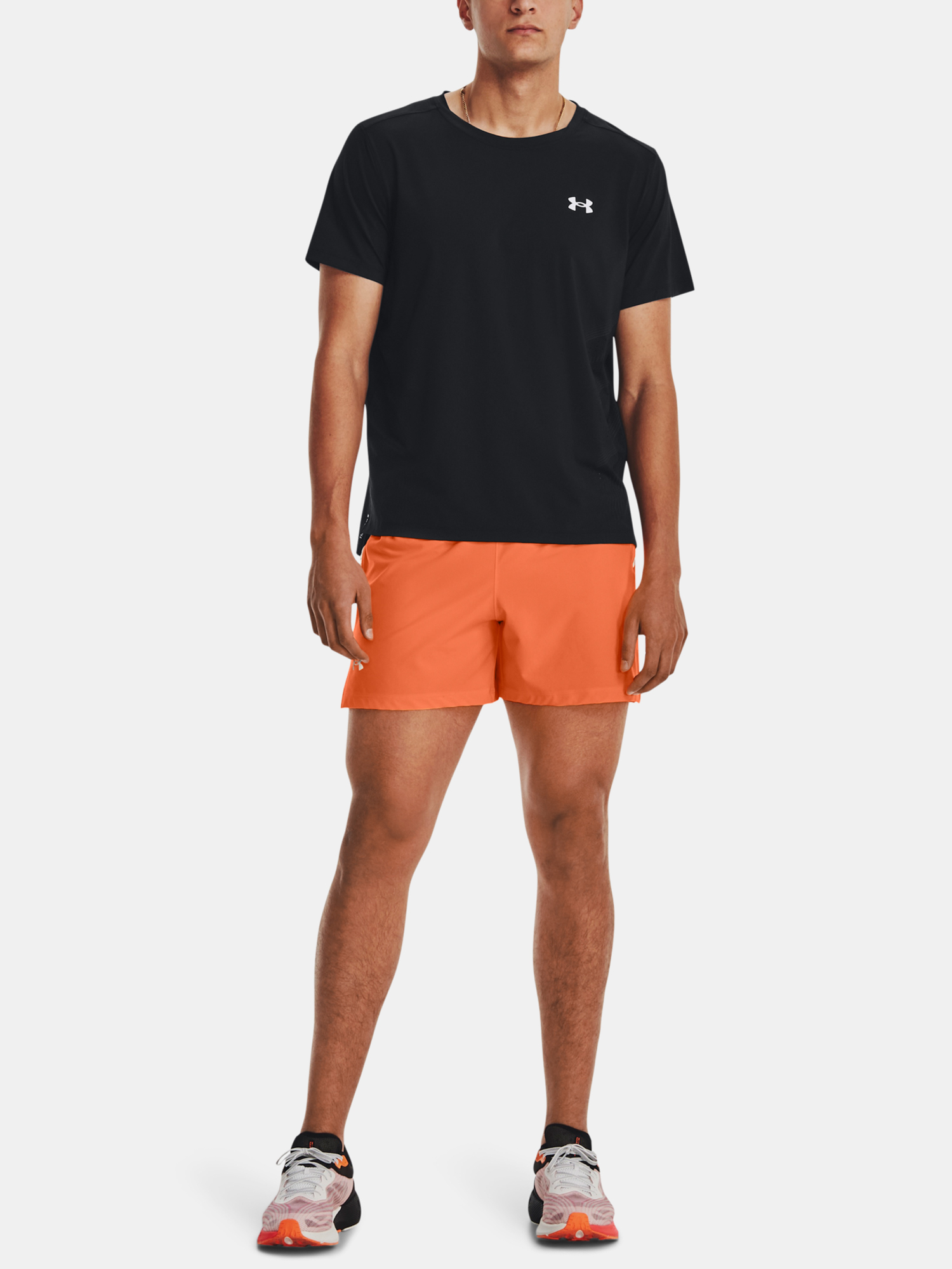 Pantaloni si pantaloni scurti pentru barbati Under Armour - oranj