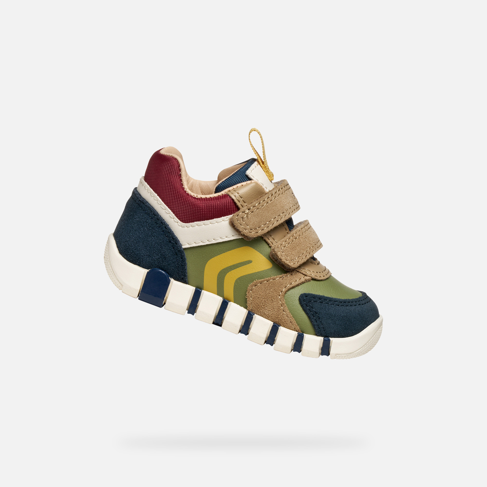 Boys First Steps Geox Iupidoo Khaki - Boys