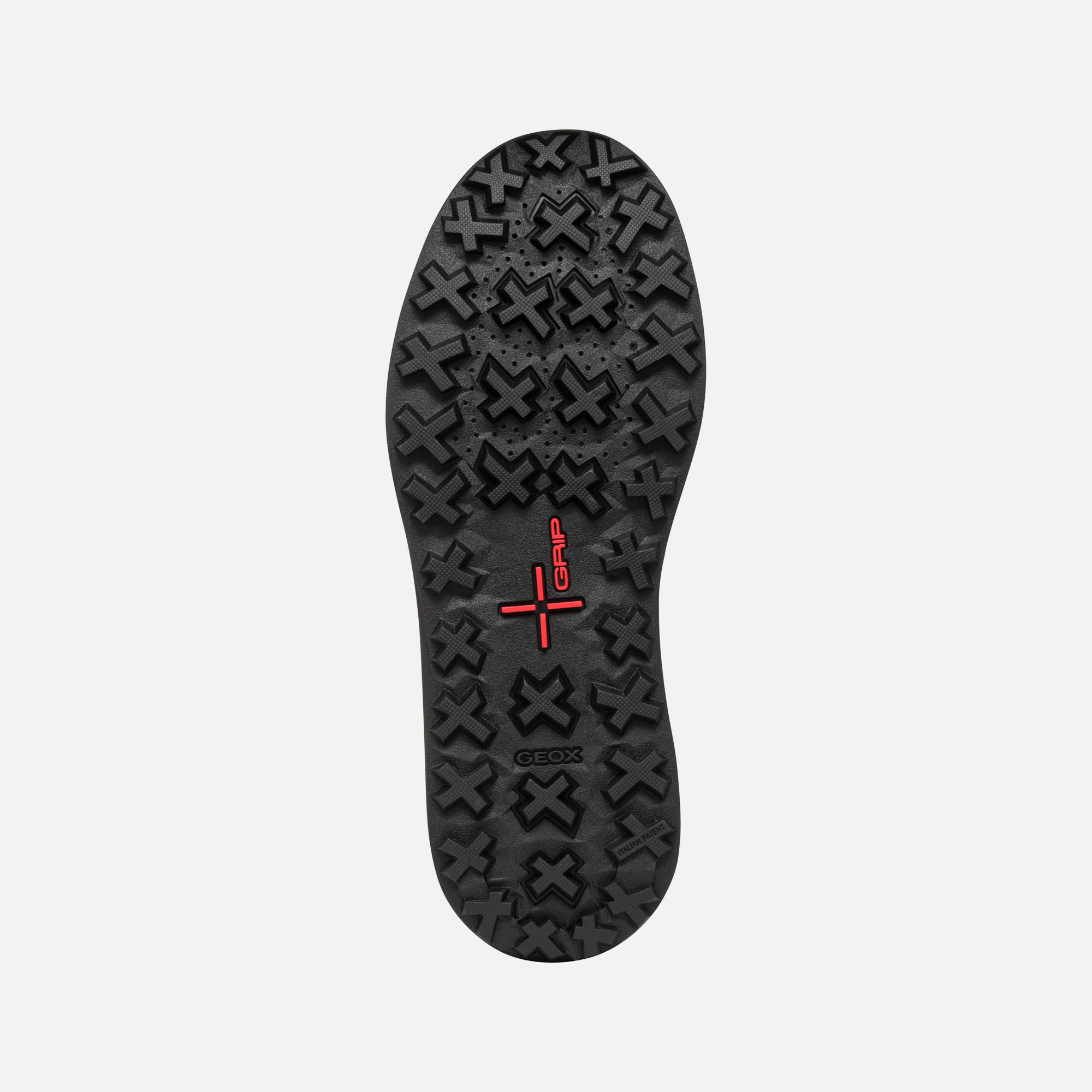 Black men&#039;s ankle shoes Geox Granito + Grip B A - Men&#039;s