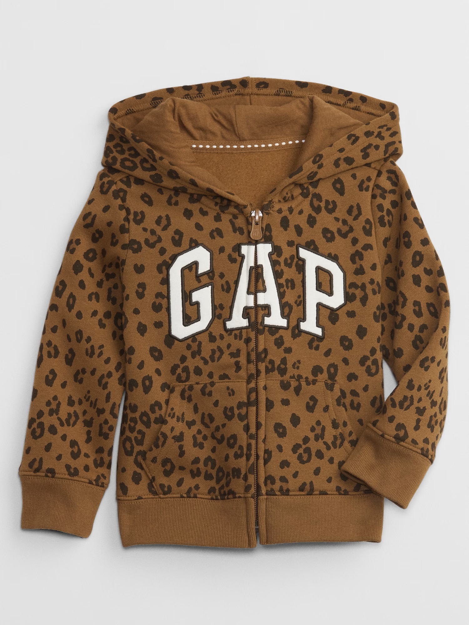 GAP Dětská mikina s logem leopard - Holky