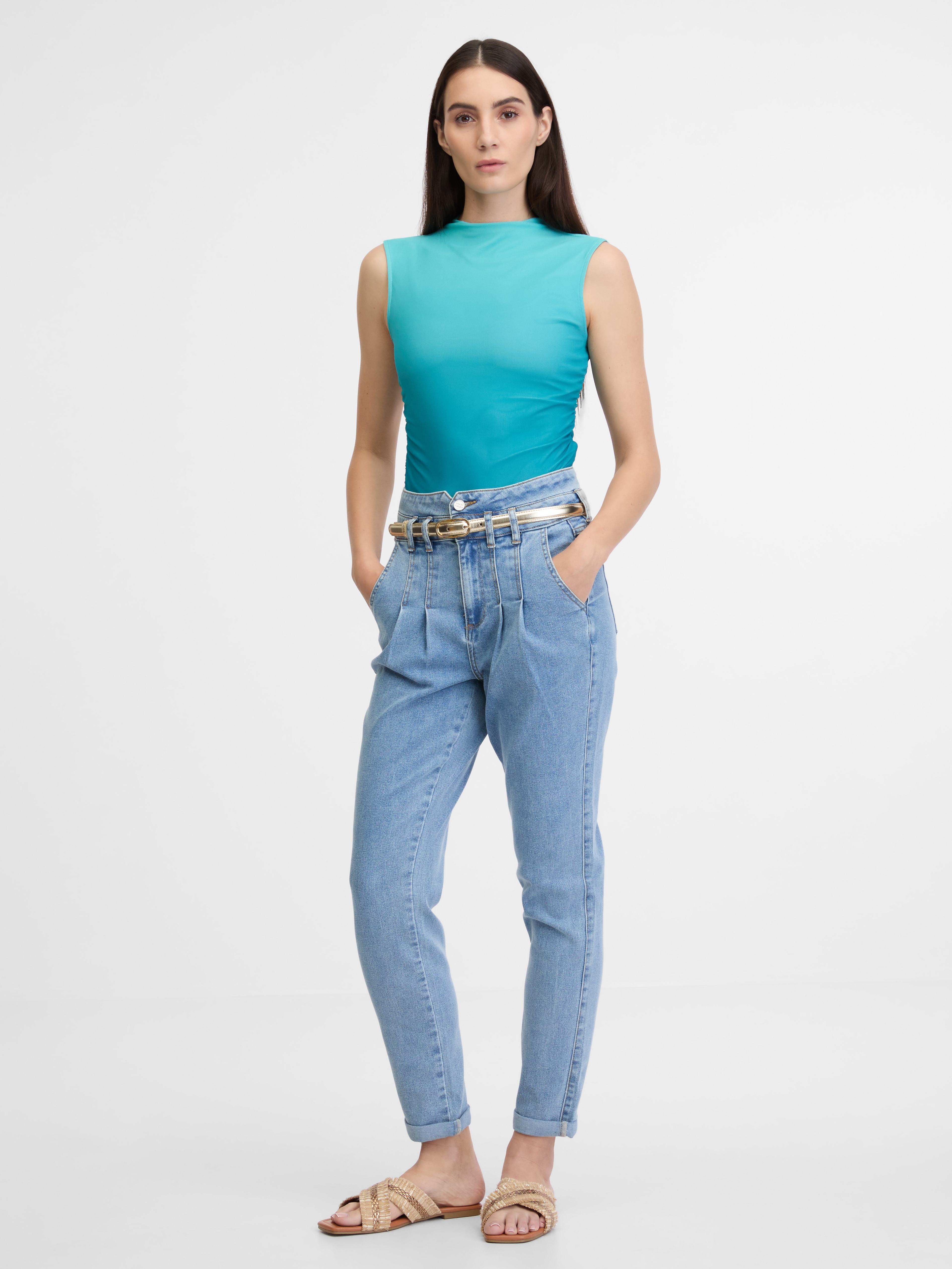 Blue women's blouse ORSAY - Women's