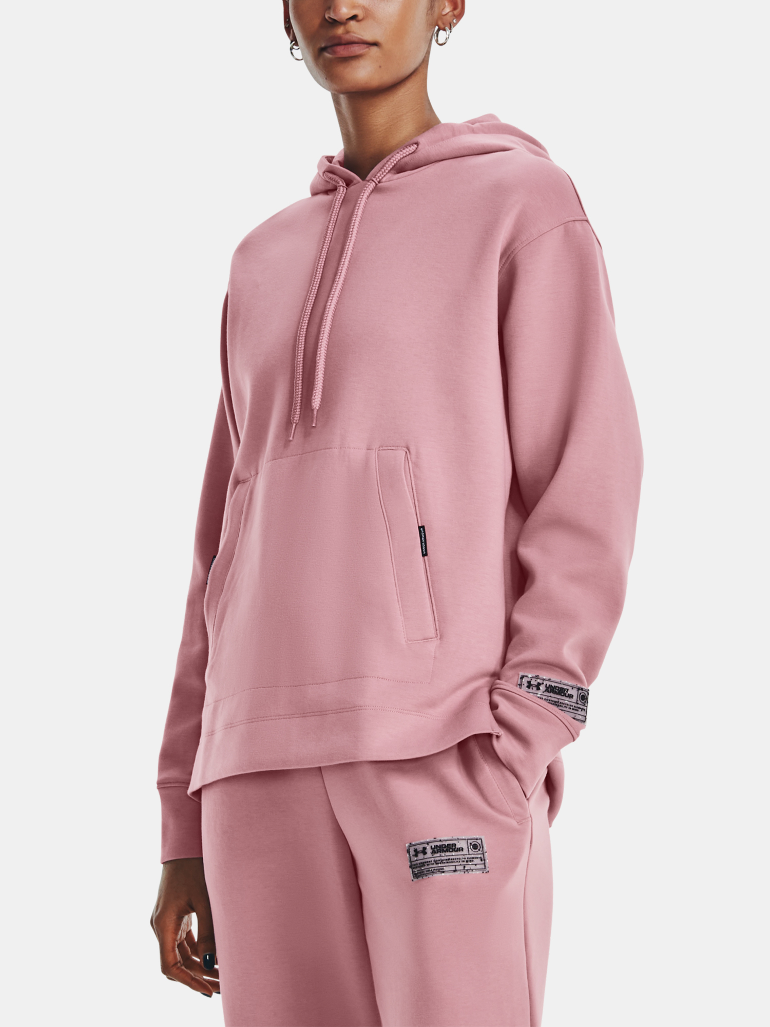 Under Armour Mikina UA Summit Knit Hoodie-PNK - Unisex