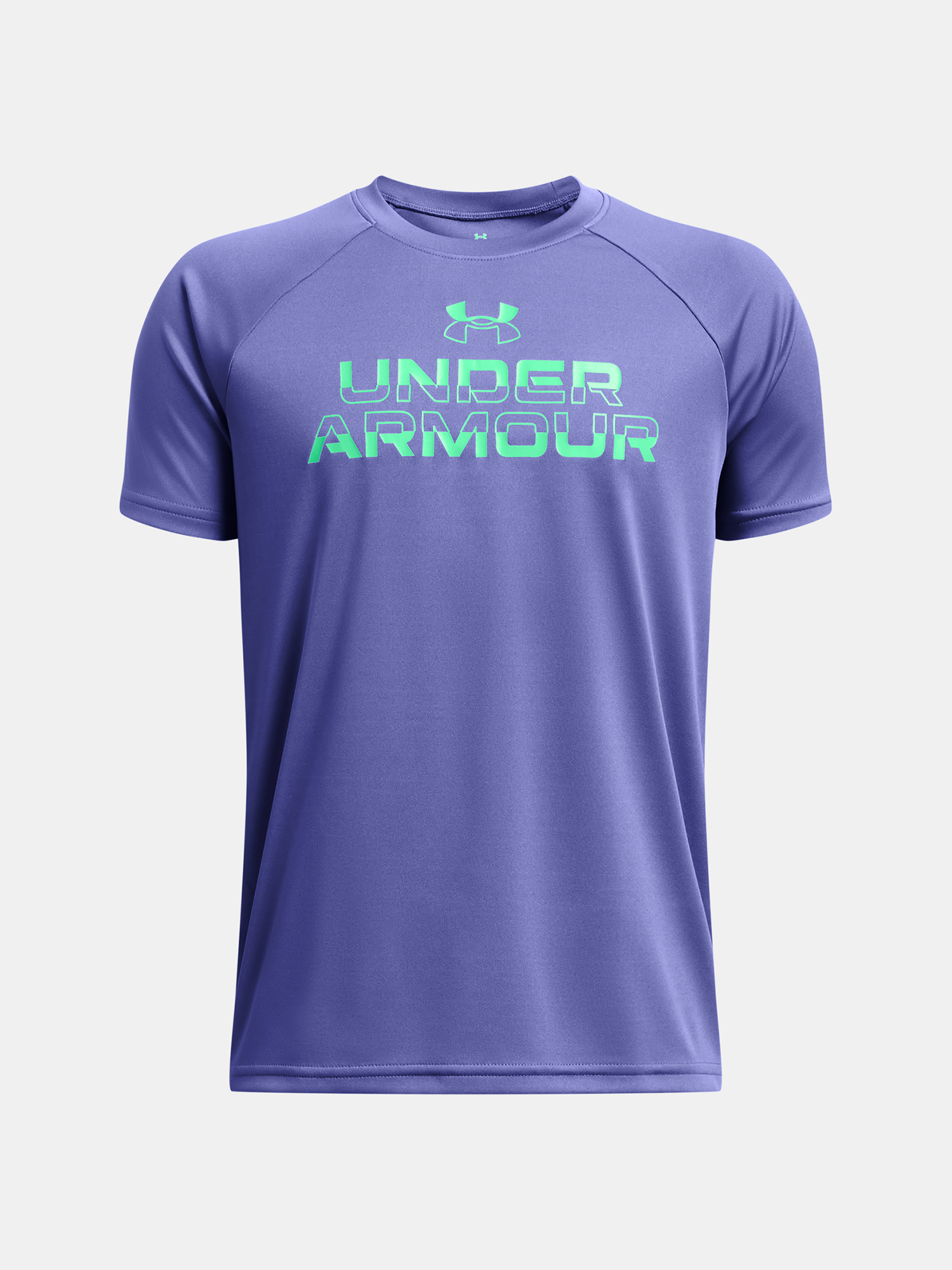 Under Armour T-Shirt UA Tech Split Wordmark SS-PPL - Boys