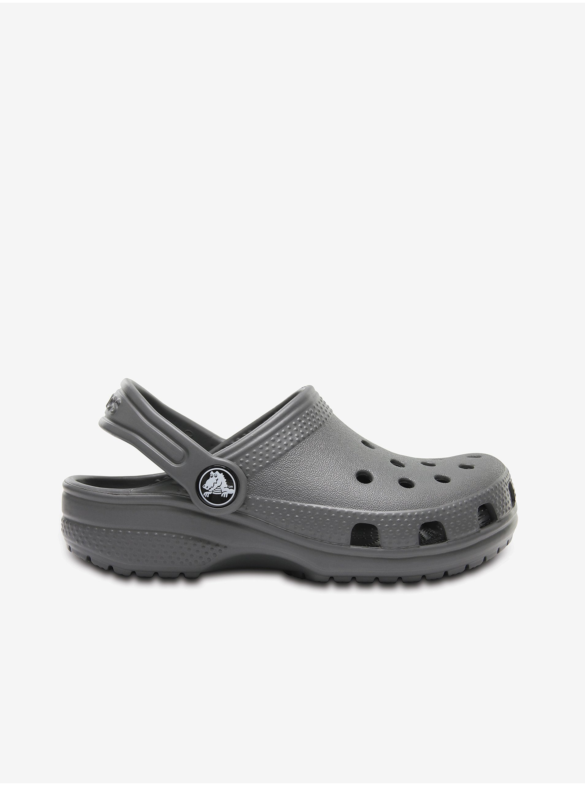 Gray children's slippers Crocs - Boys