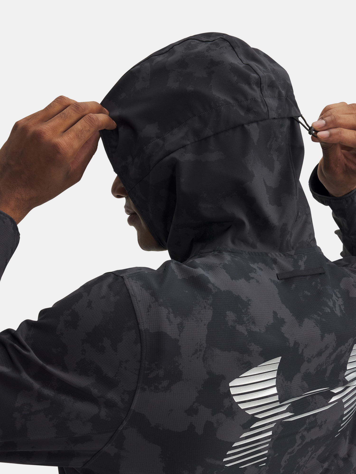 Men&#039;s Under Armour UA Velociti Pro Storm Jacket-GRY - Mens