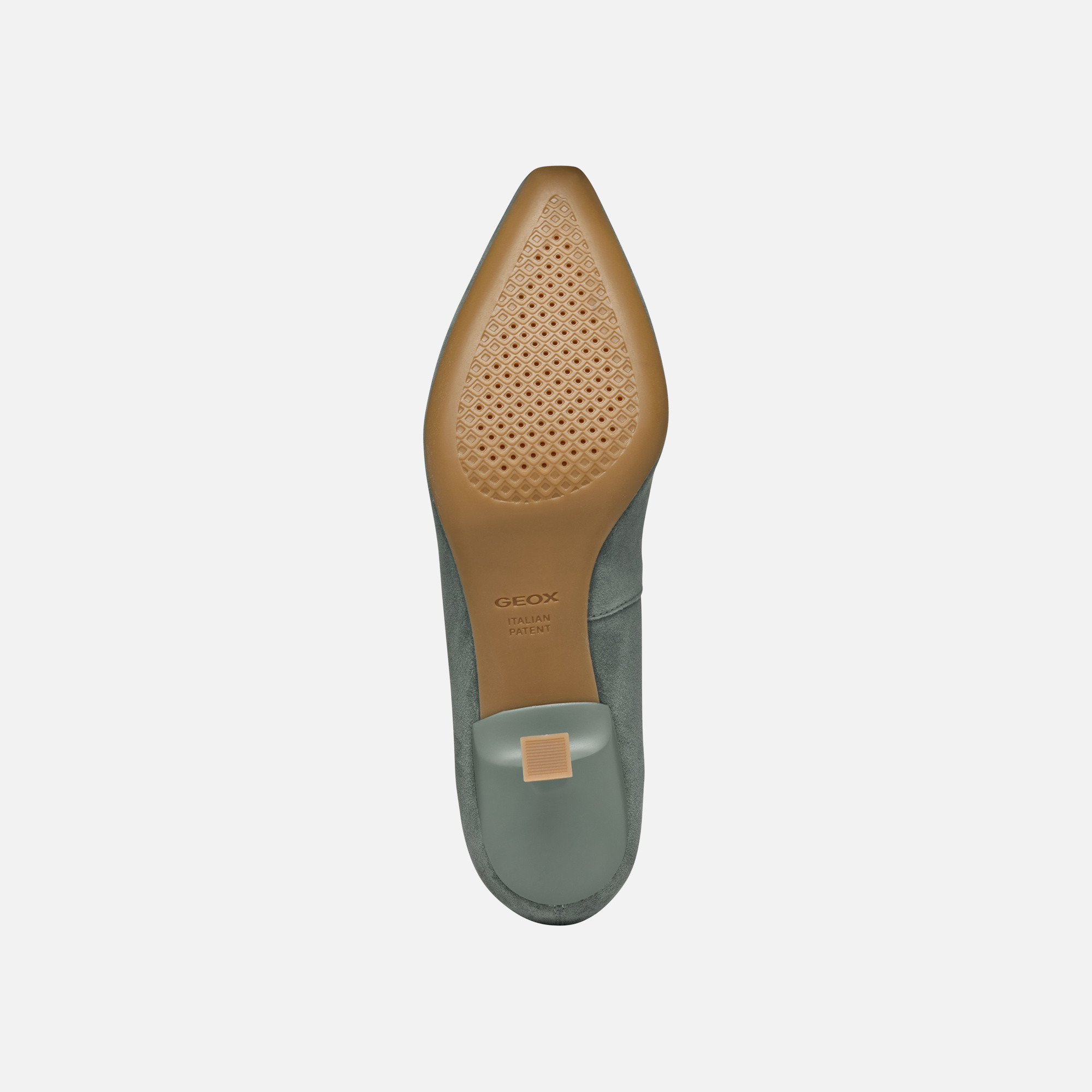 Light green women's pumps Geox Giselda - Women's