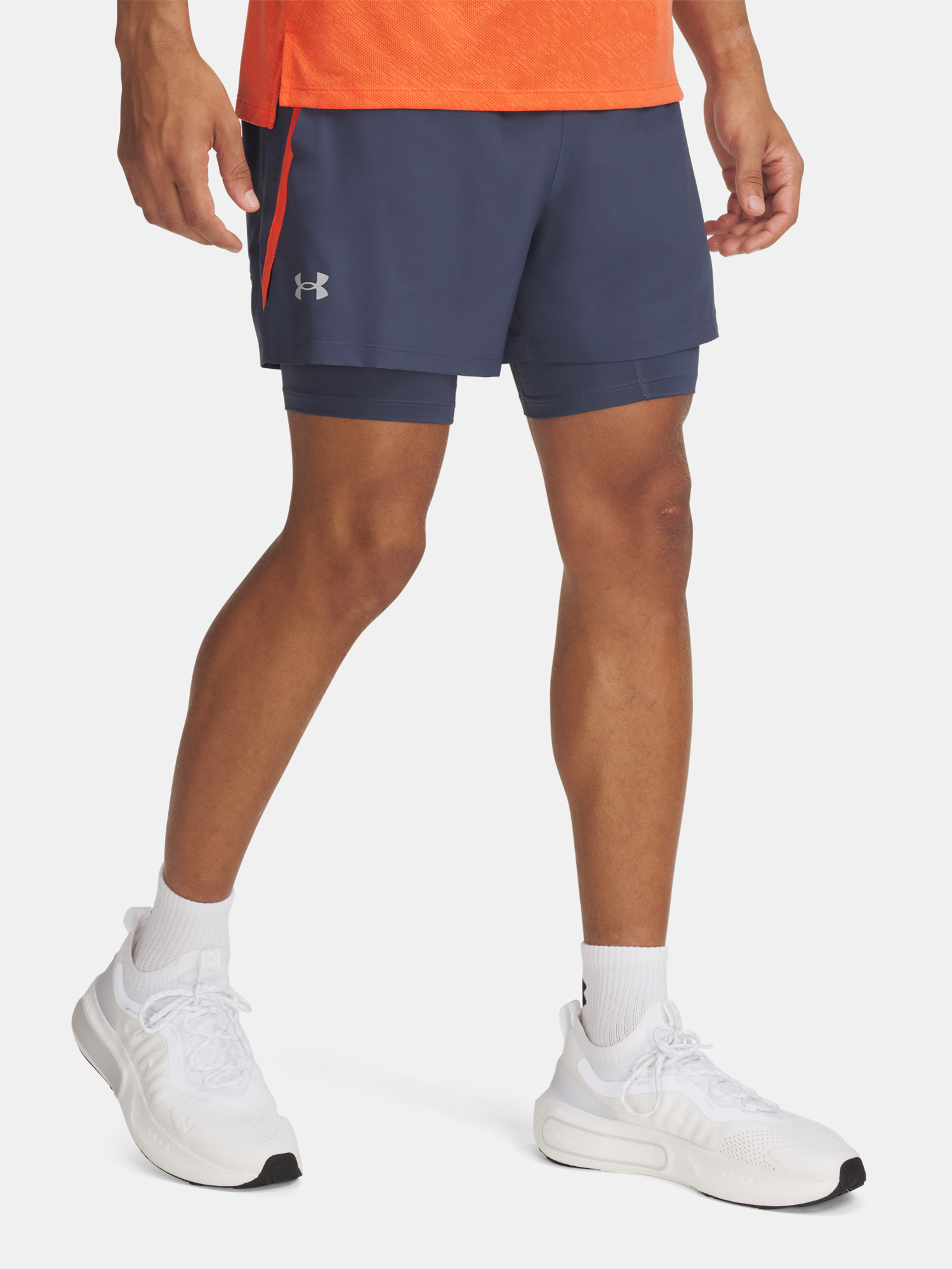 Pánské kraťasy Under Armour UA LAUNCH 5'' 2-IN-1 SHORTS - Pánské