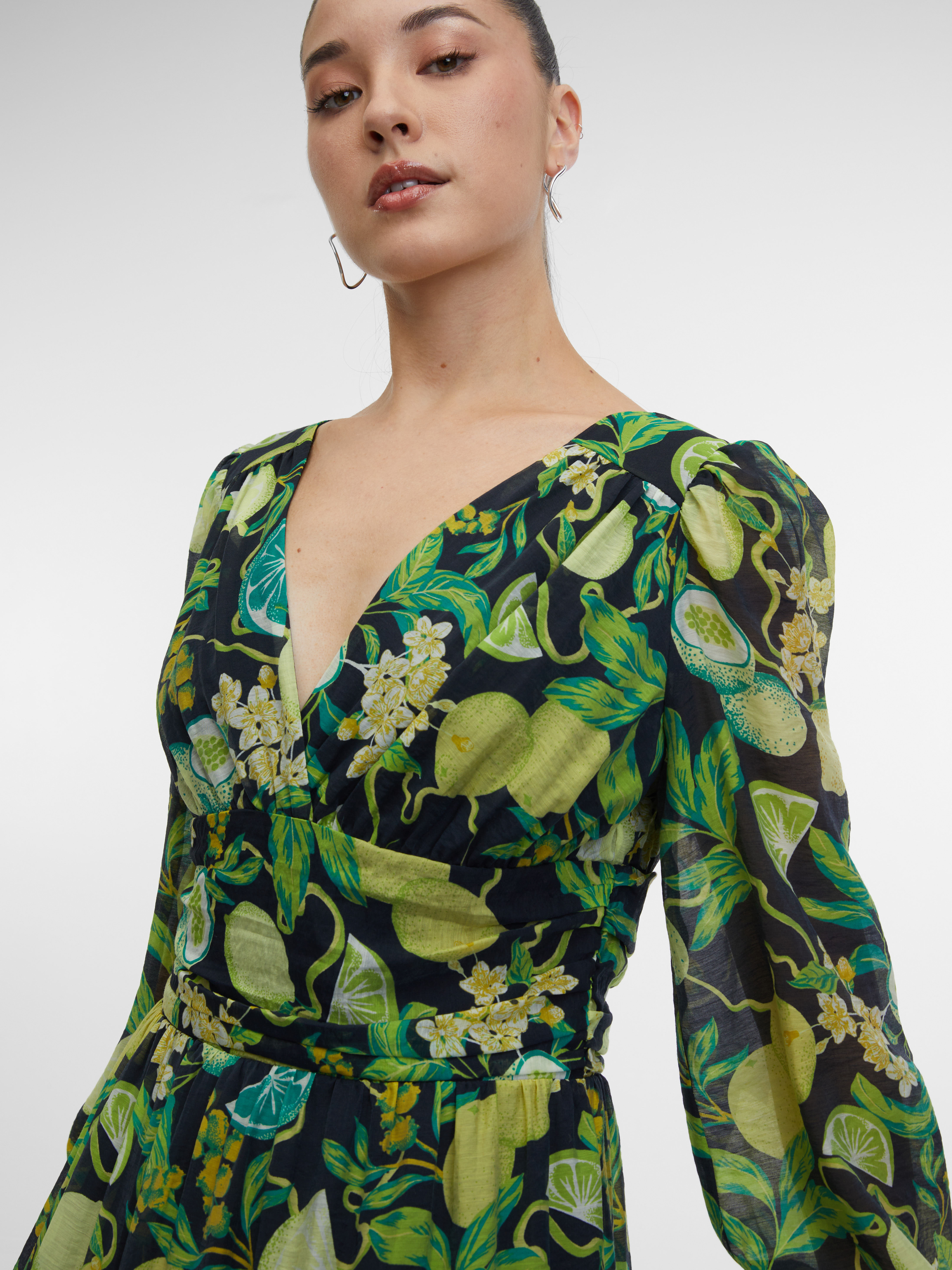 Marimi curvy pentru femei ORSAY - verde, galben