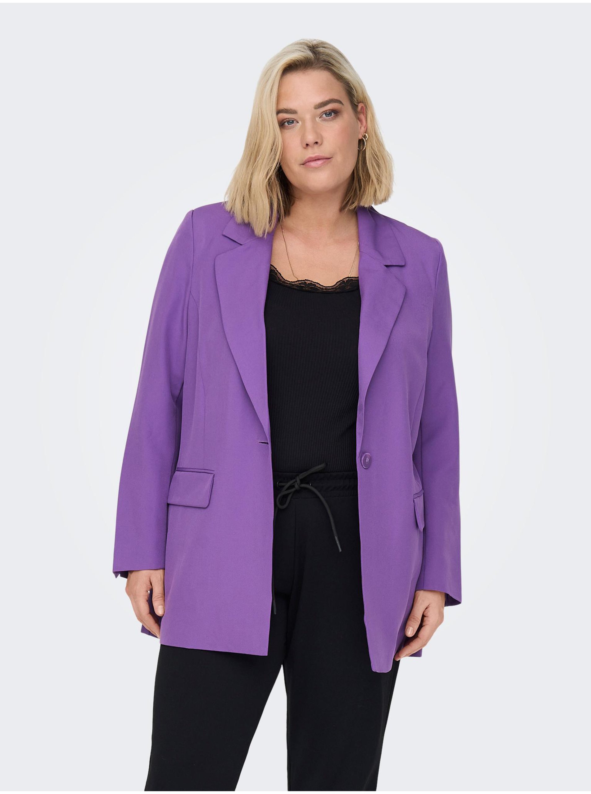 Purple ladies jacket ONLY CARMAKOMA Thea - Ladies