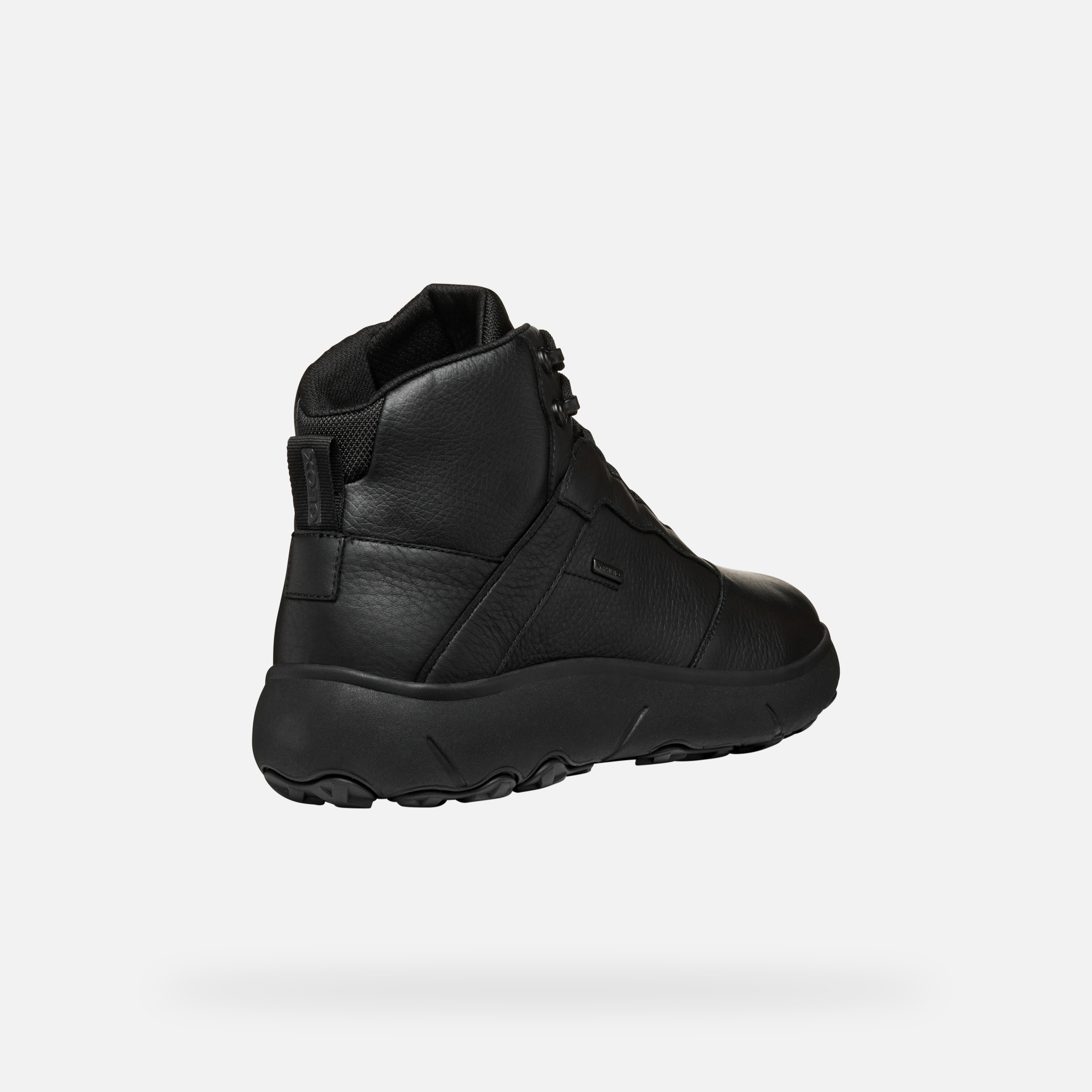 Black Men's Ankle Boots Geox Nebula + Grip AB - Men