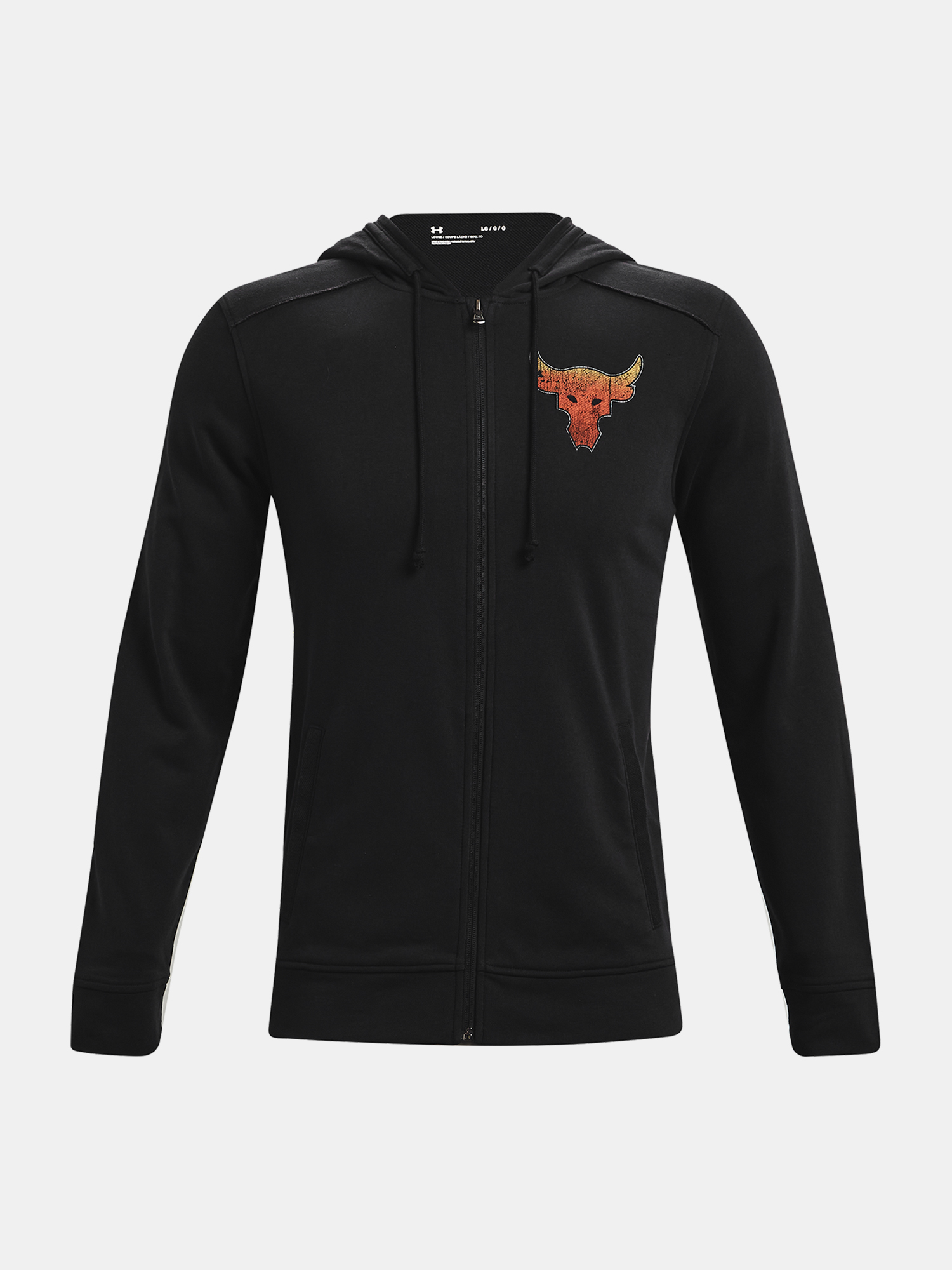 Under Armour Sweatshirt Pjt Rock Terry FZ Hoodie-BLK - Men&#039;s