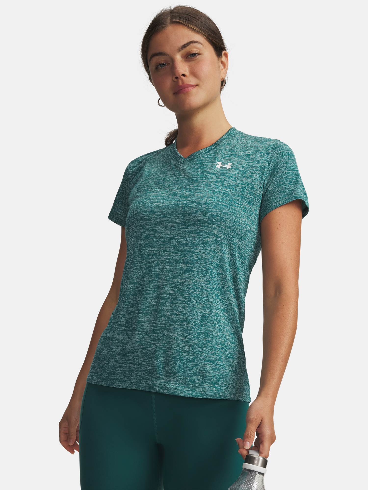 Дамска тениска Under Armour Tech SSV-Twist