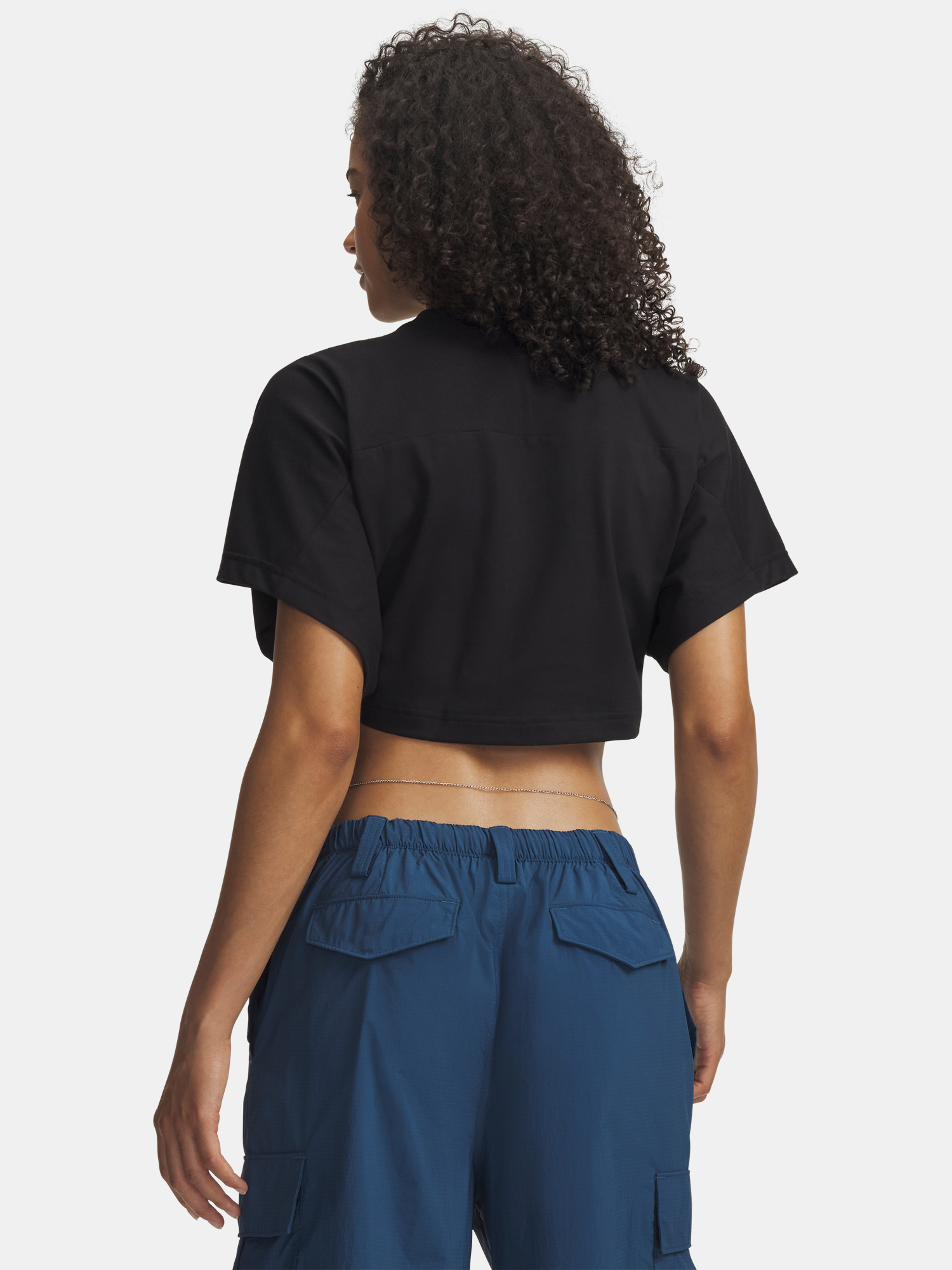 Under Armour Cropped Script SS Tričko