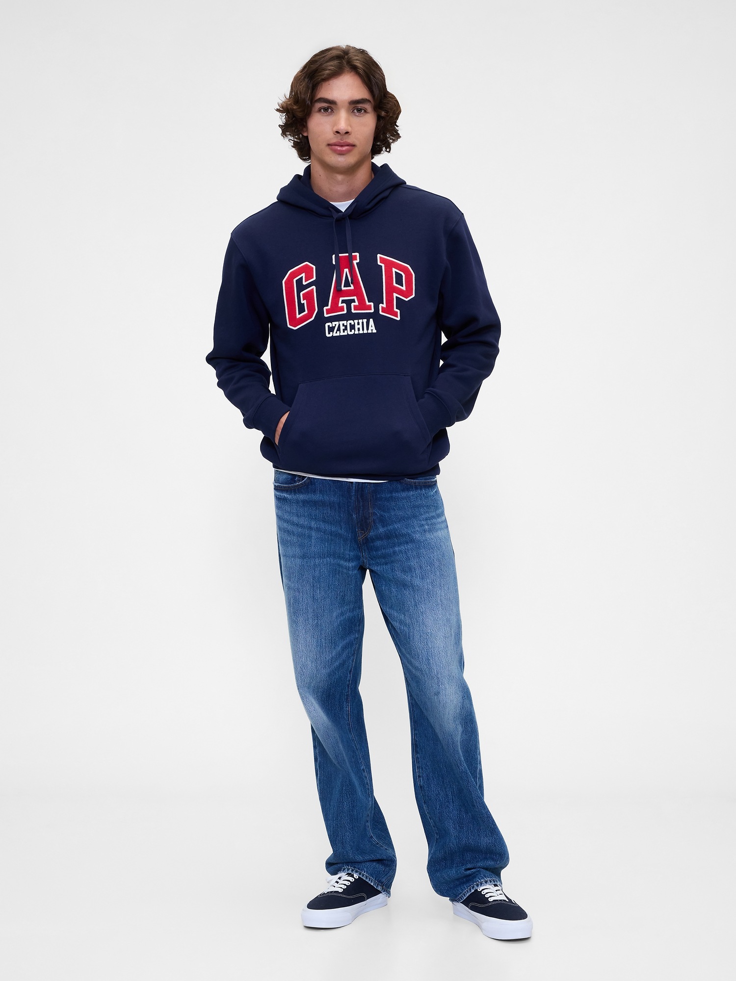 GAP Sweatshirt with Czechia Logo - Men's