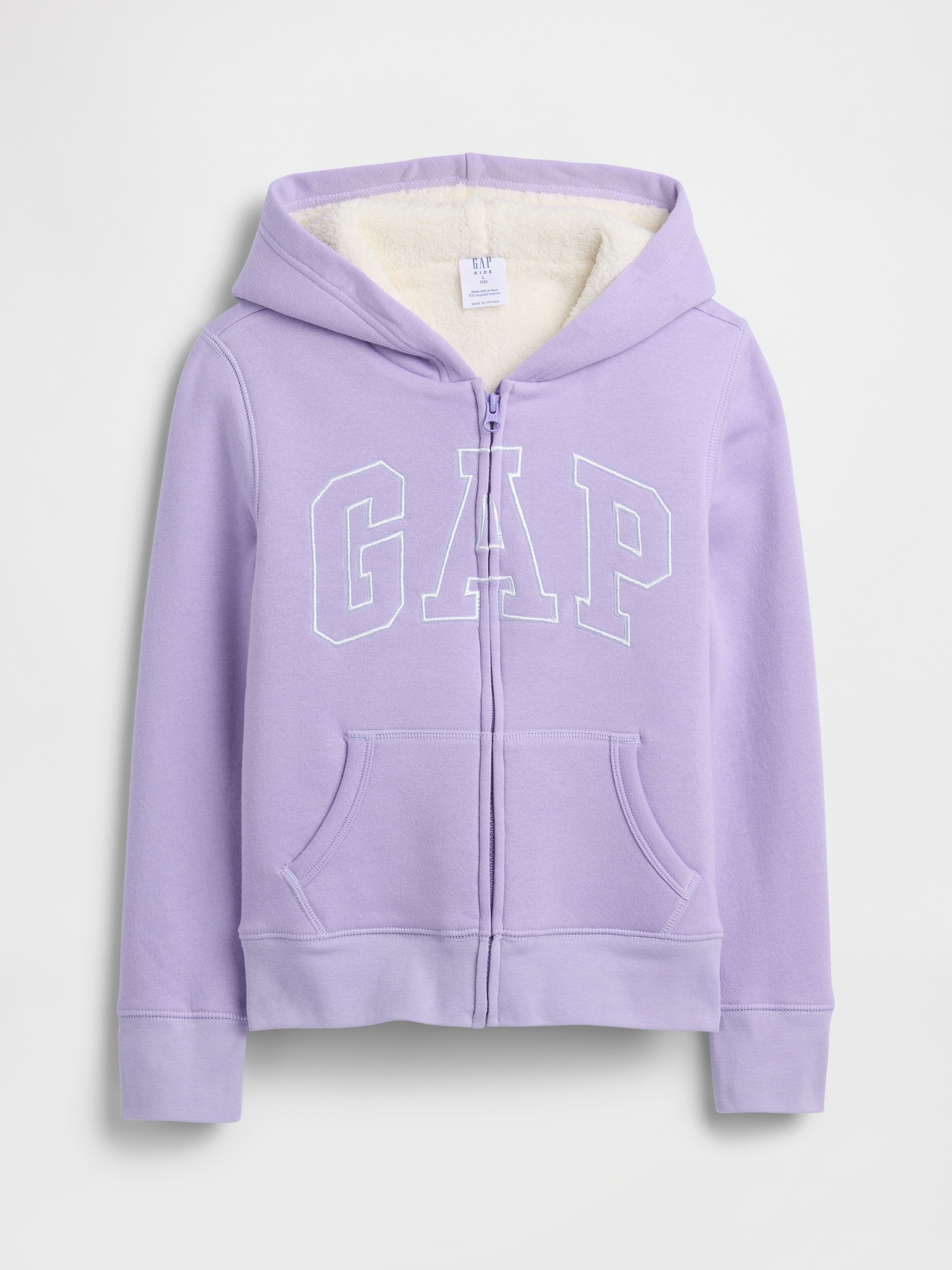 GAP Children&#039;s Insulated Sweatshirt Sherpa - Girls