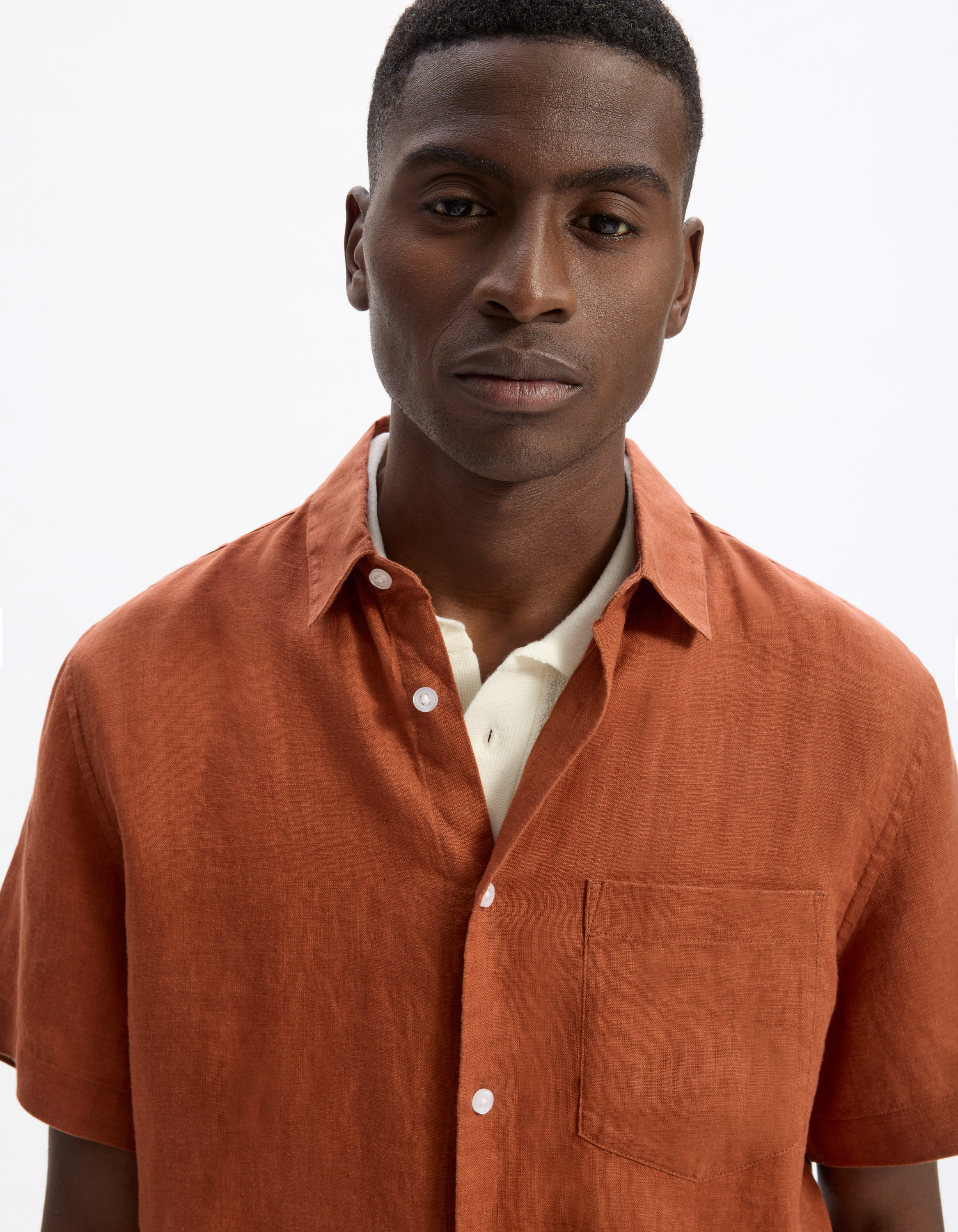 Celio Linen Shirt Damarlin - Men's