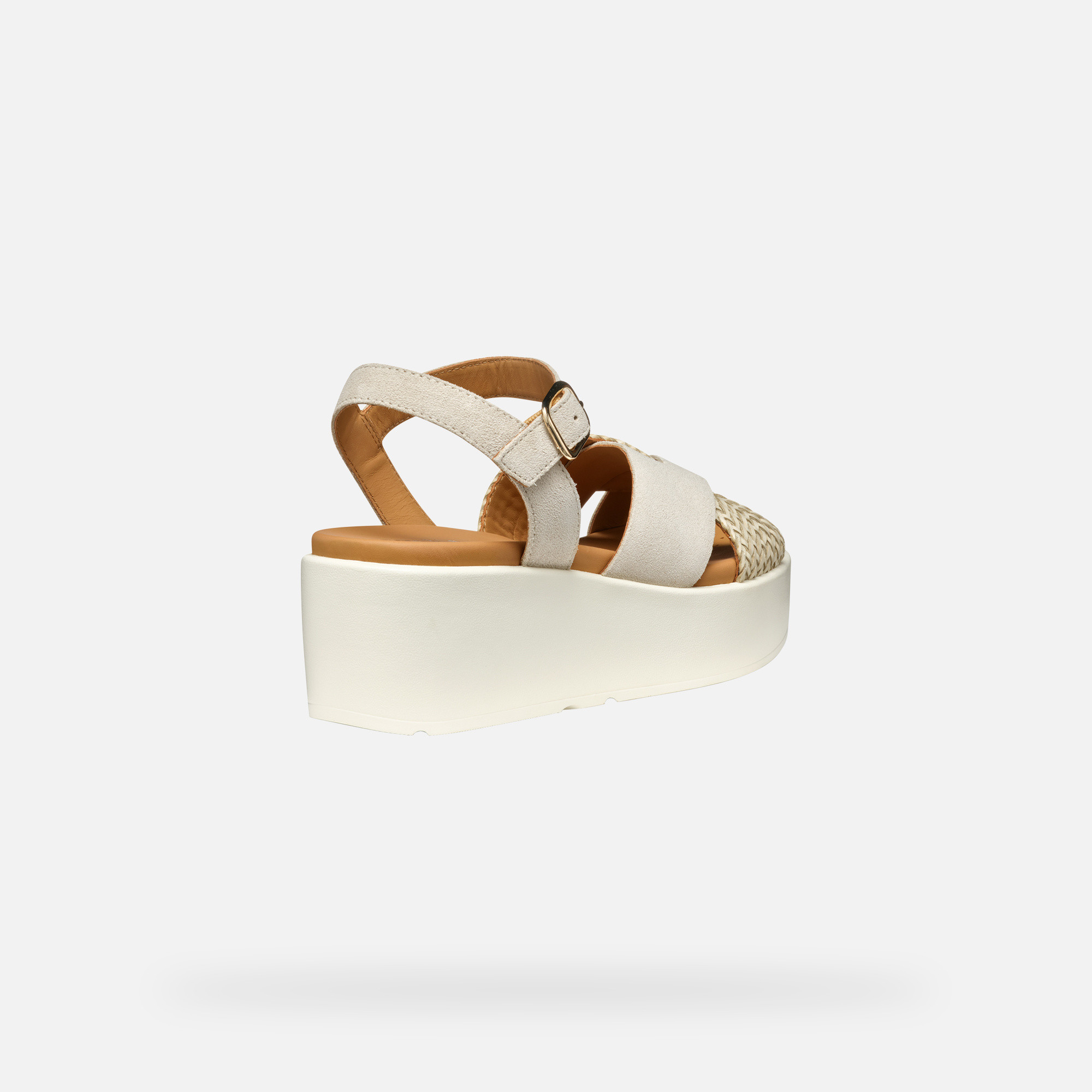 Beige women's sandals Geox XAN2.2S - Women's