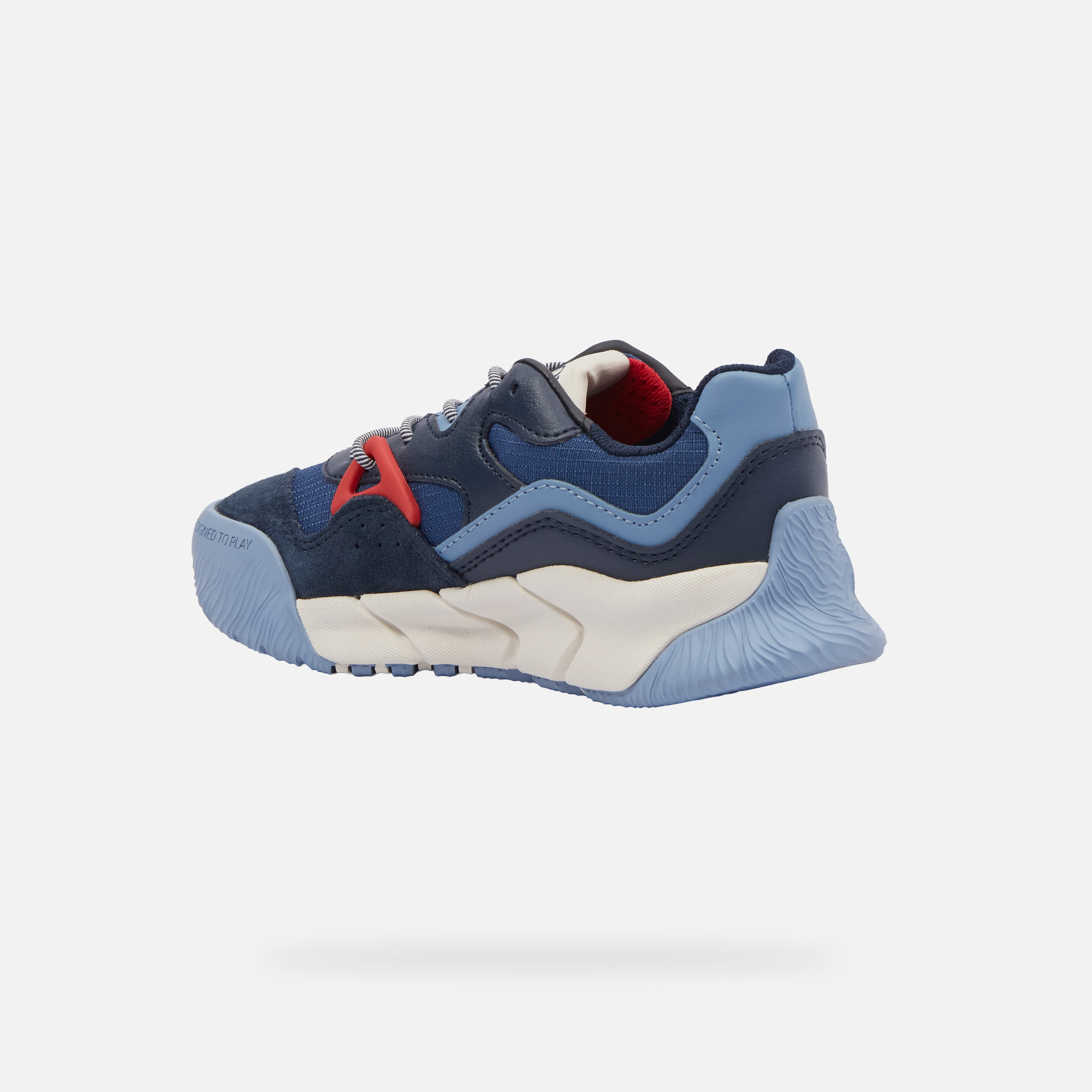 Blue boys' sneakers Geox Flexyper Pro Boy - Boys