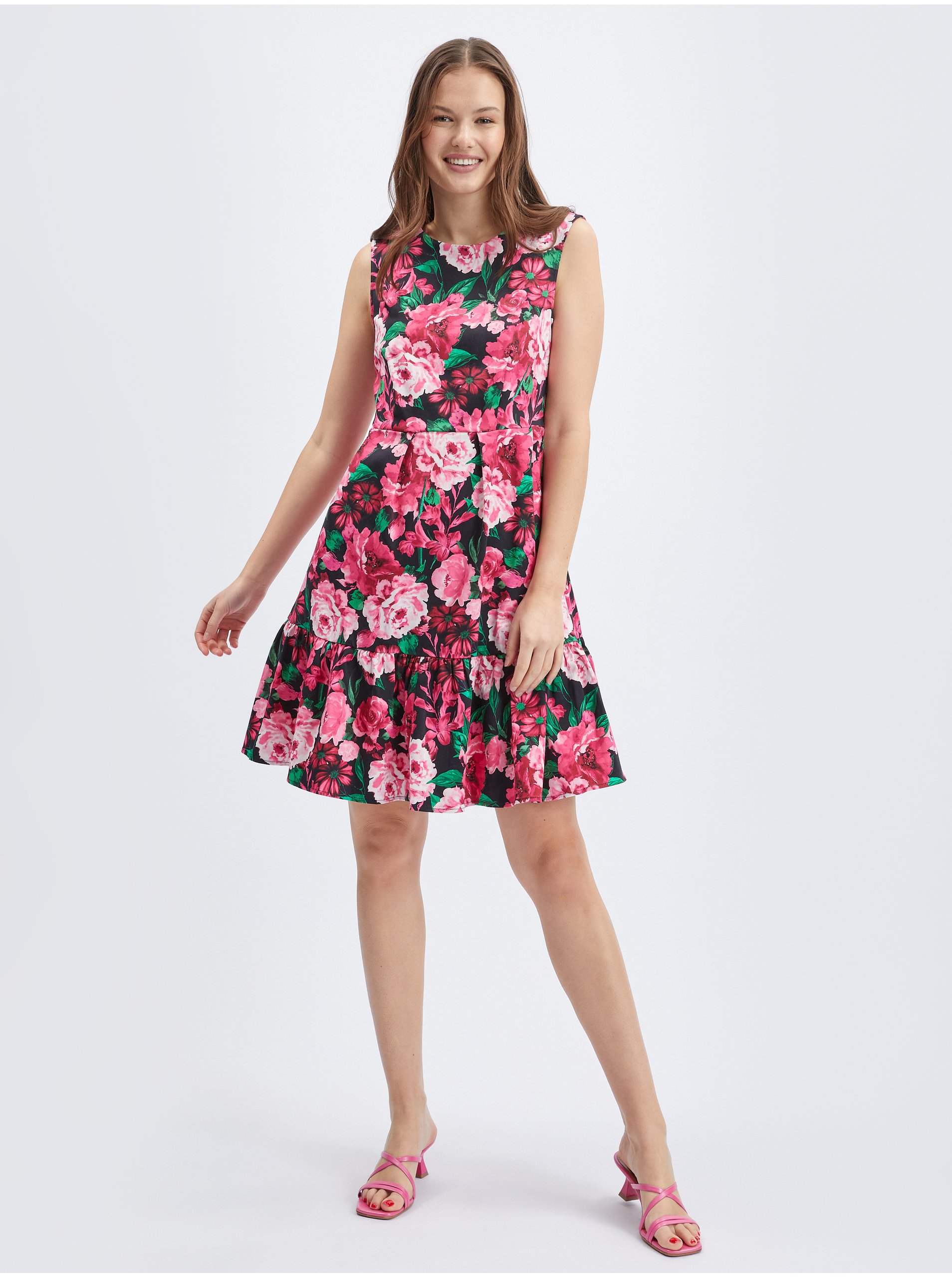 Marimi curvy pentru femei ORSAY - roz, negru