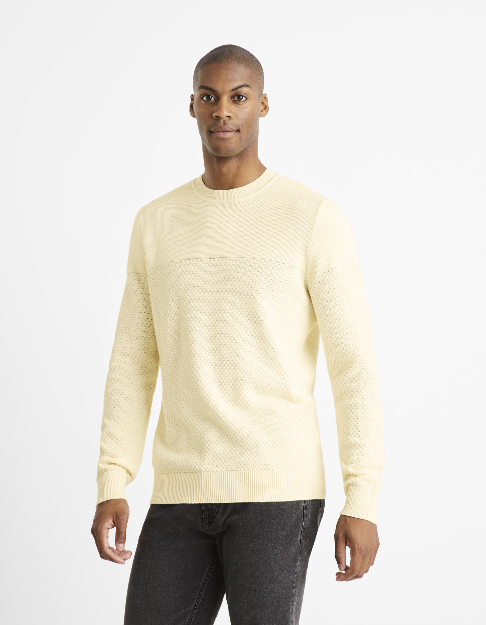 Celio Cotton Sweater Cebbublo - Men