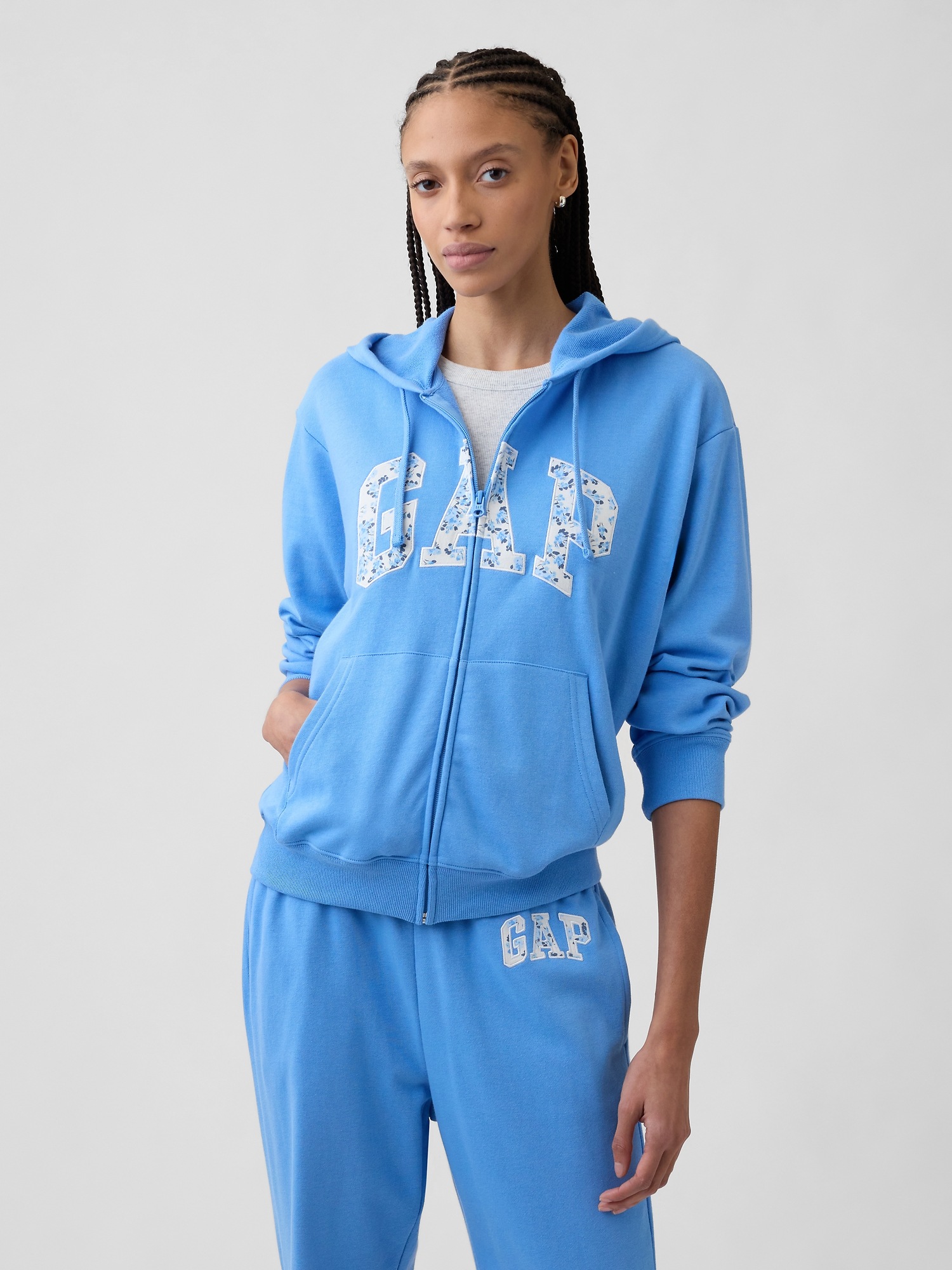 Суичър с цип GAP