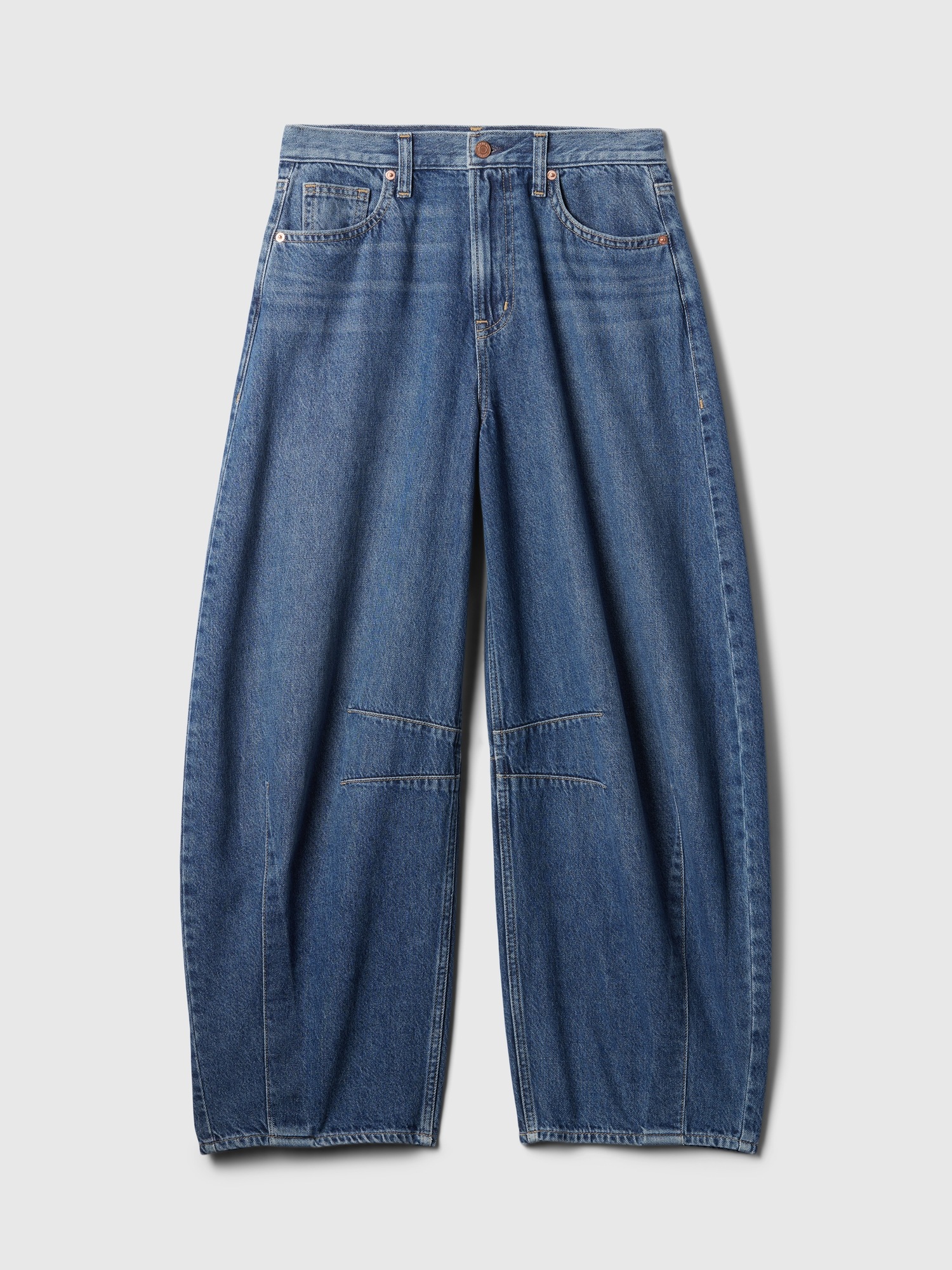 GAP Wide jeans Mid Rise Horseshoe - Women's