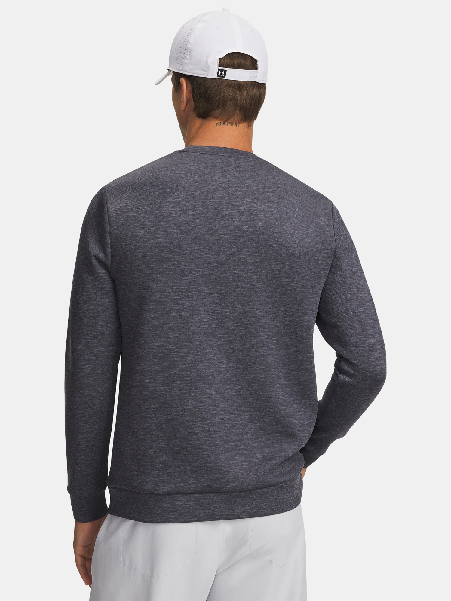 Men's Under Armour UA Drive Midlayer Crew-BLU Sweatshirt - Men's