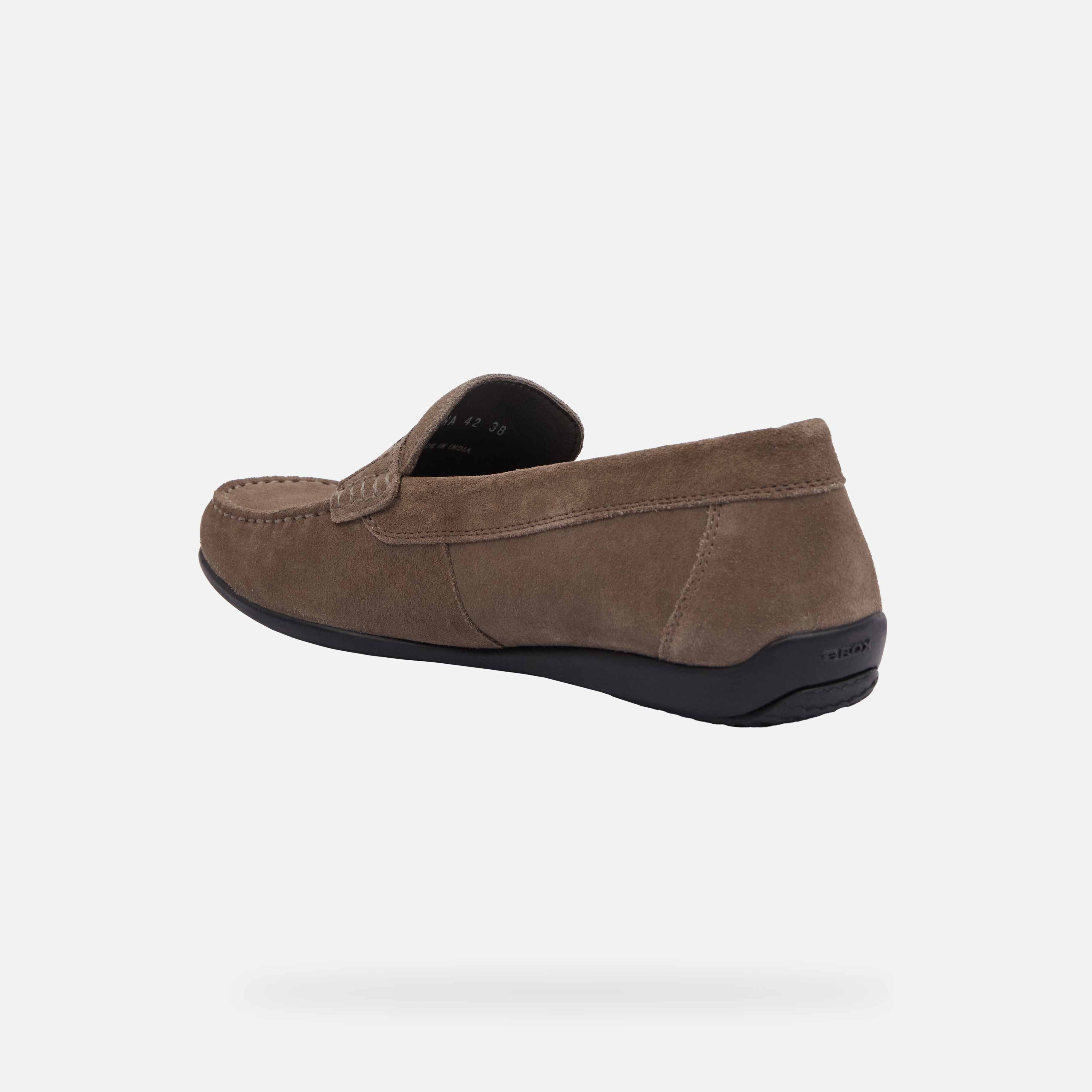 Beige men's moccasins Geox Ascanio - Men's