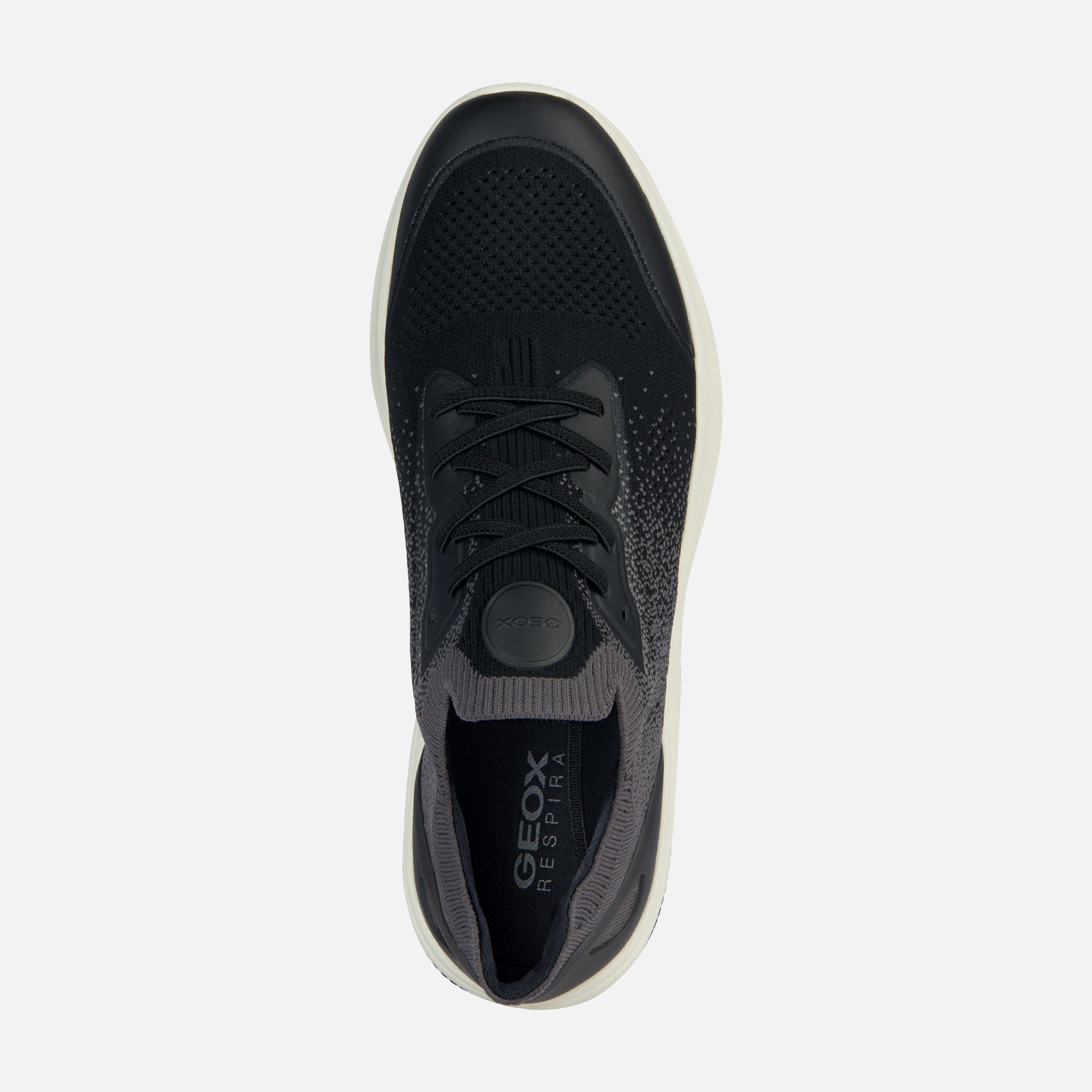 Black men's sneakers Geox Spherica Actif - Men's