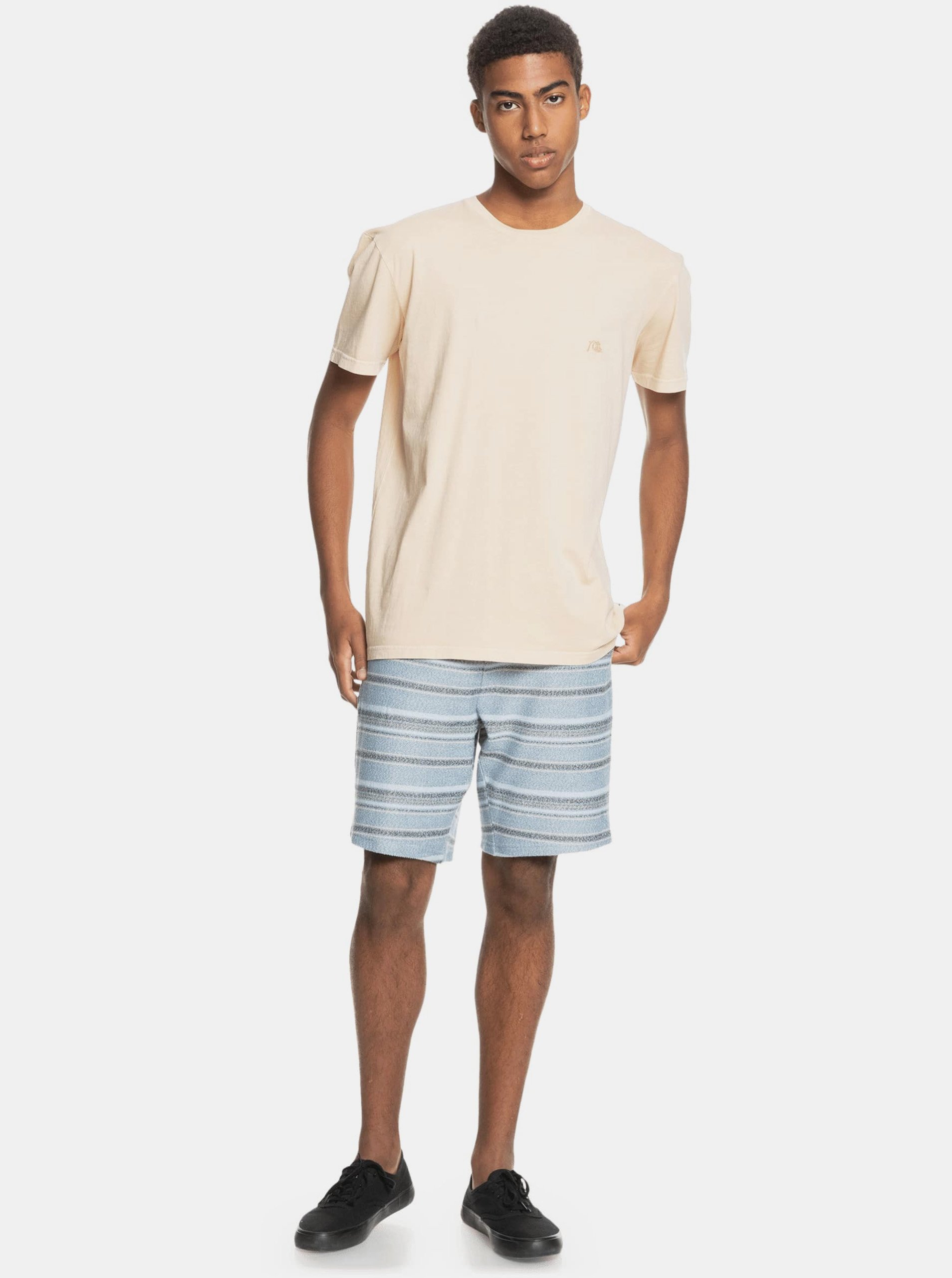 Blue Striped Sweatpants Quiksilver Quiksilver - Men