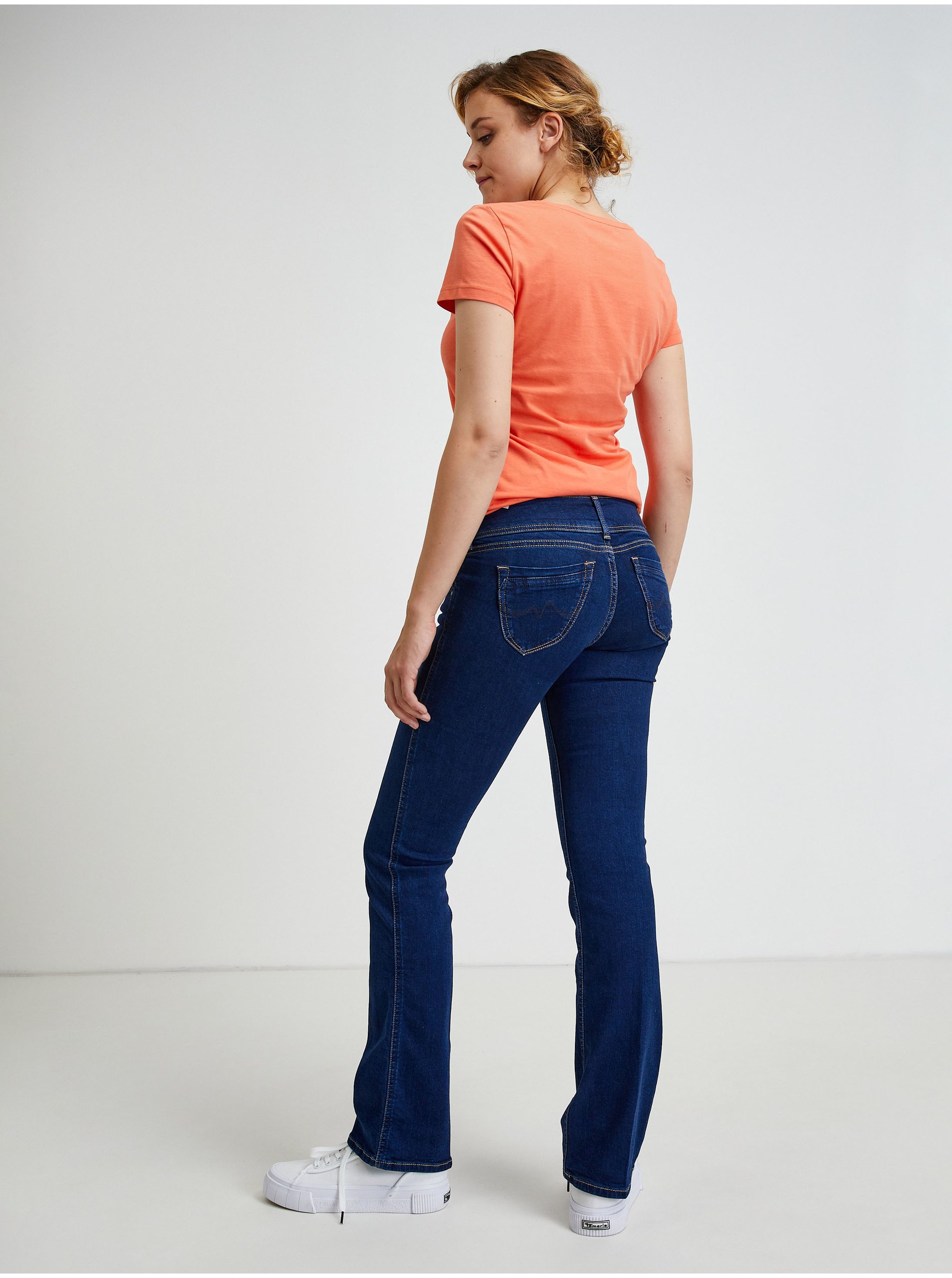 Albastru închis Femei Flared Fit Jeans Jeans Grace - Femei
