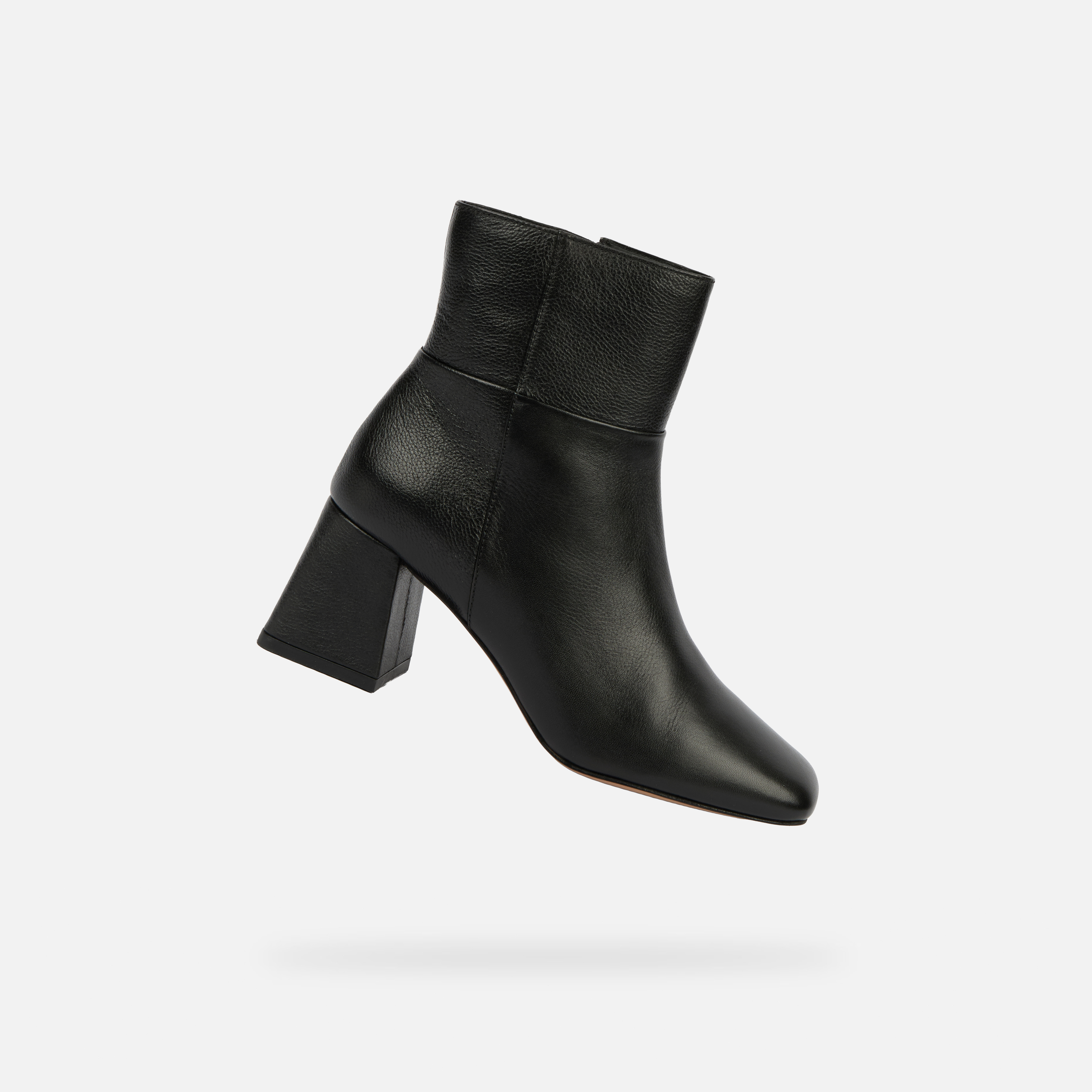 Black Women's Ankle Boots Geox Coronilla - Ladies
