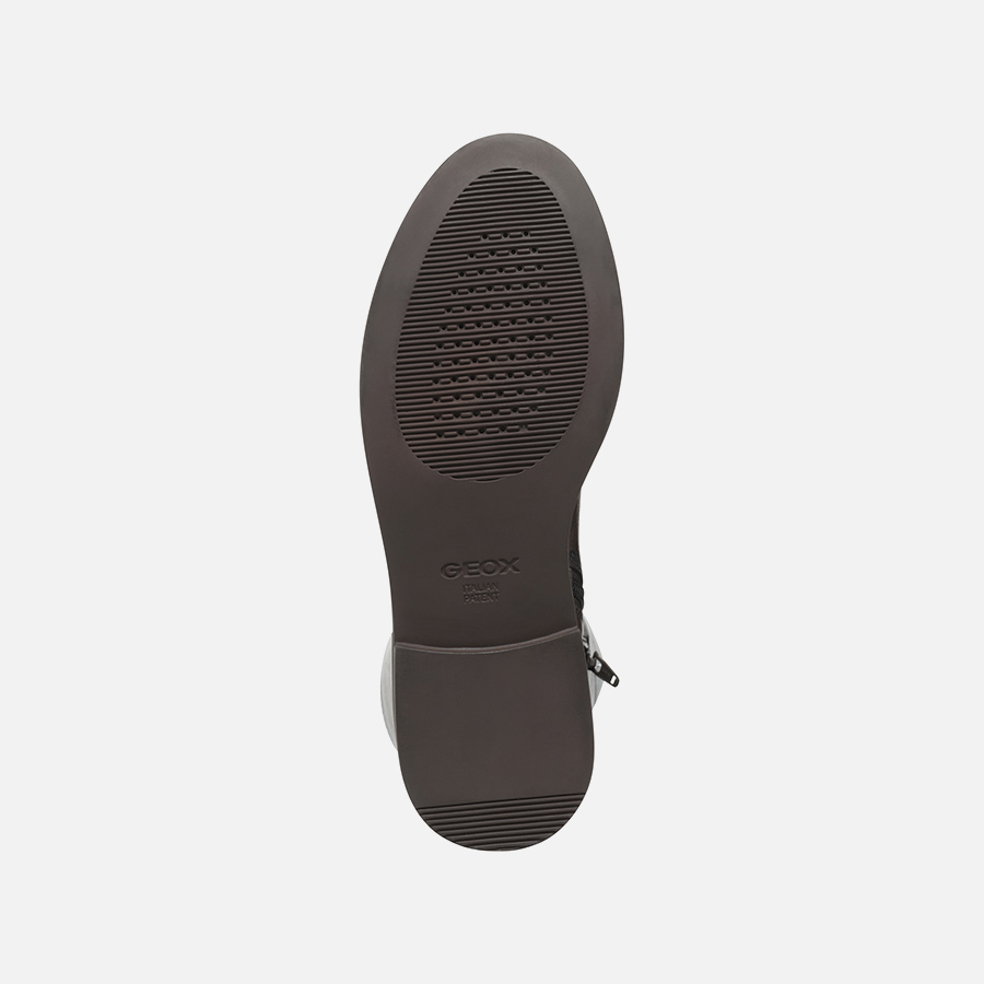 Beige women&#039;s boots Geox Serilda - Women&#039;s