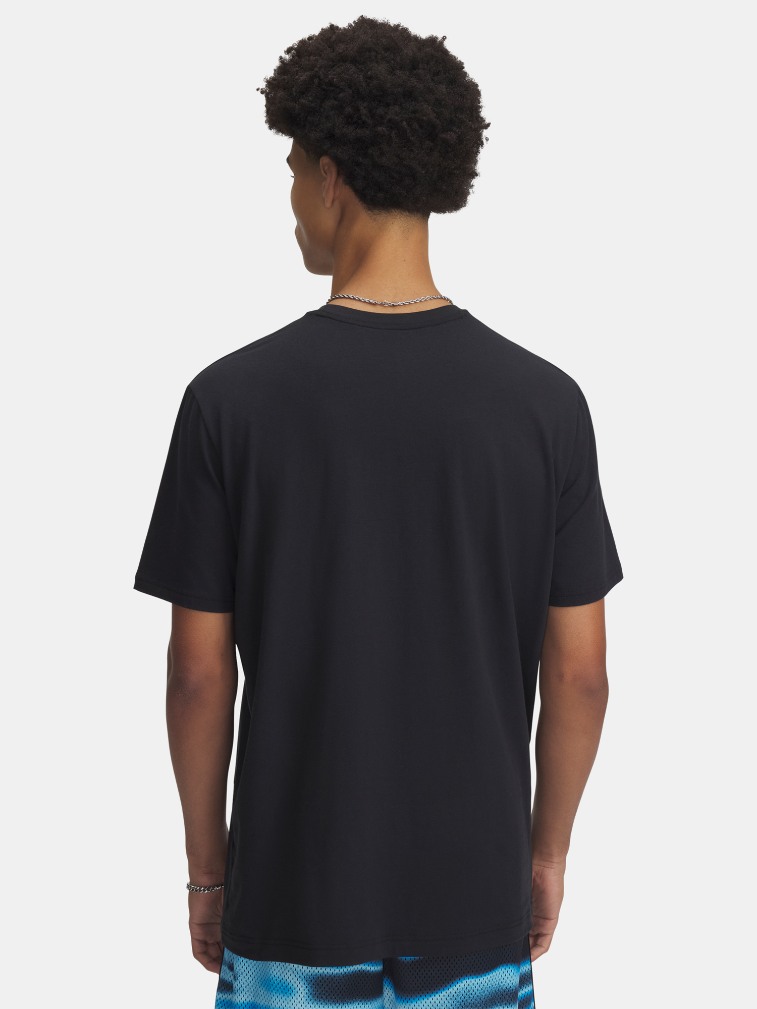 Men's T-shirt Under Armour Curry Playable Tee 2-BLK - Men's