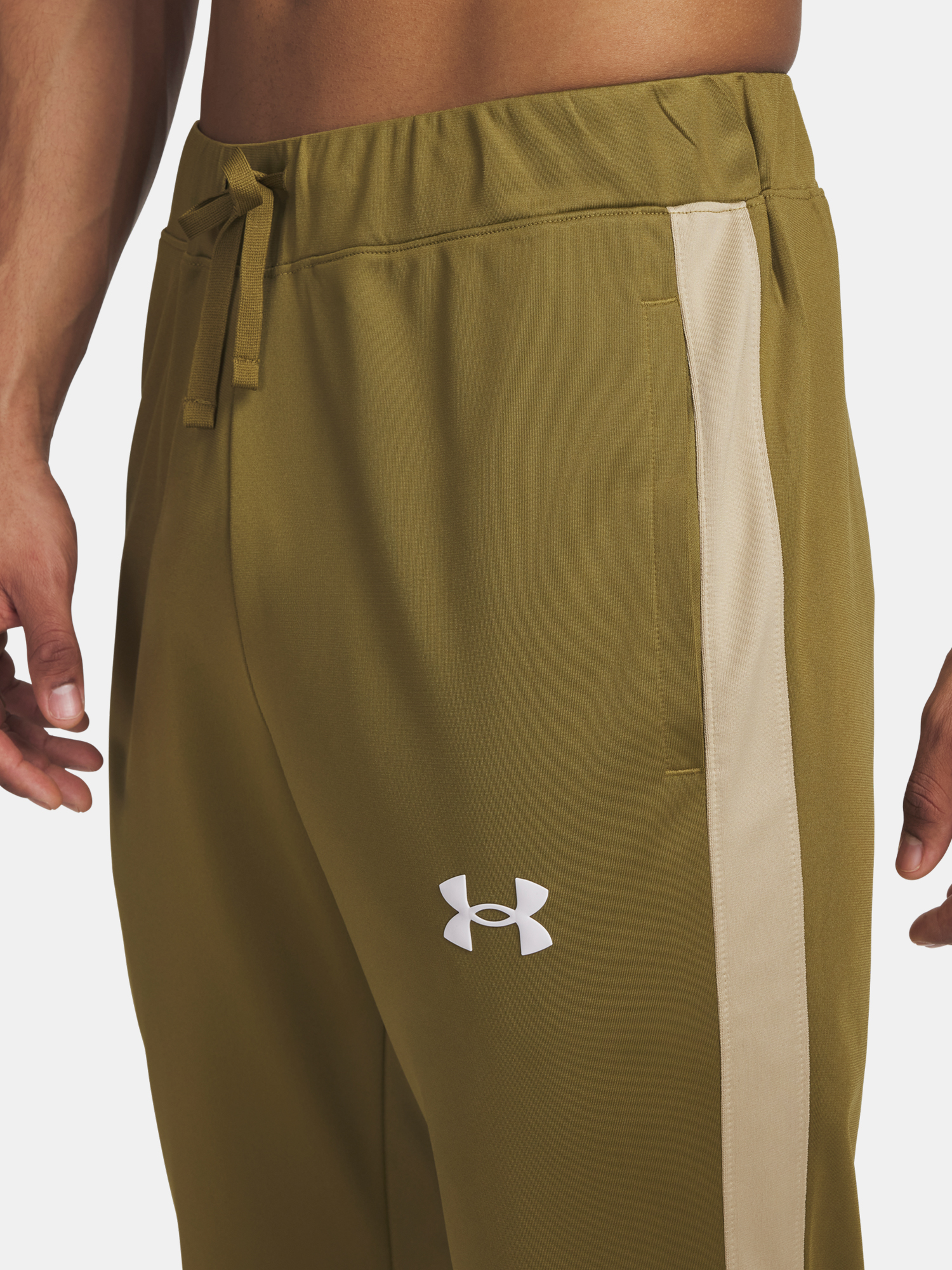 Men&#039;s Under Armour UA Rival Knit Track Suit-GRN - Men&#039;s