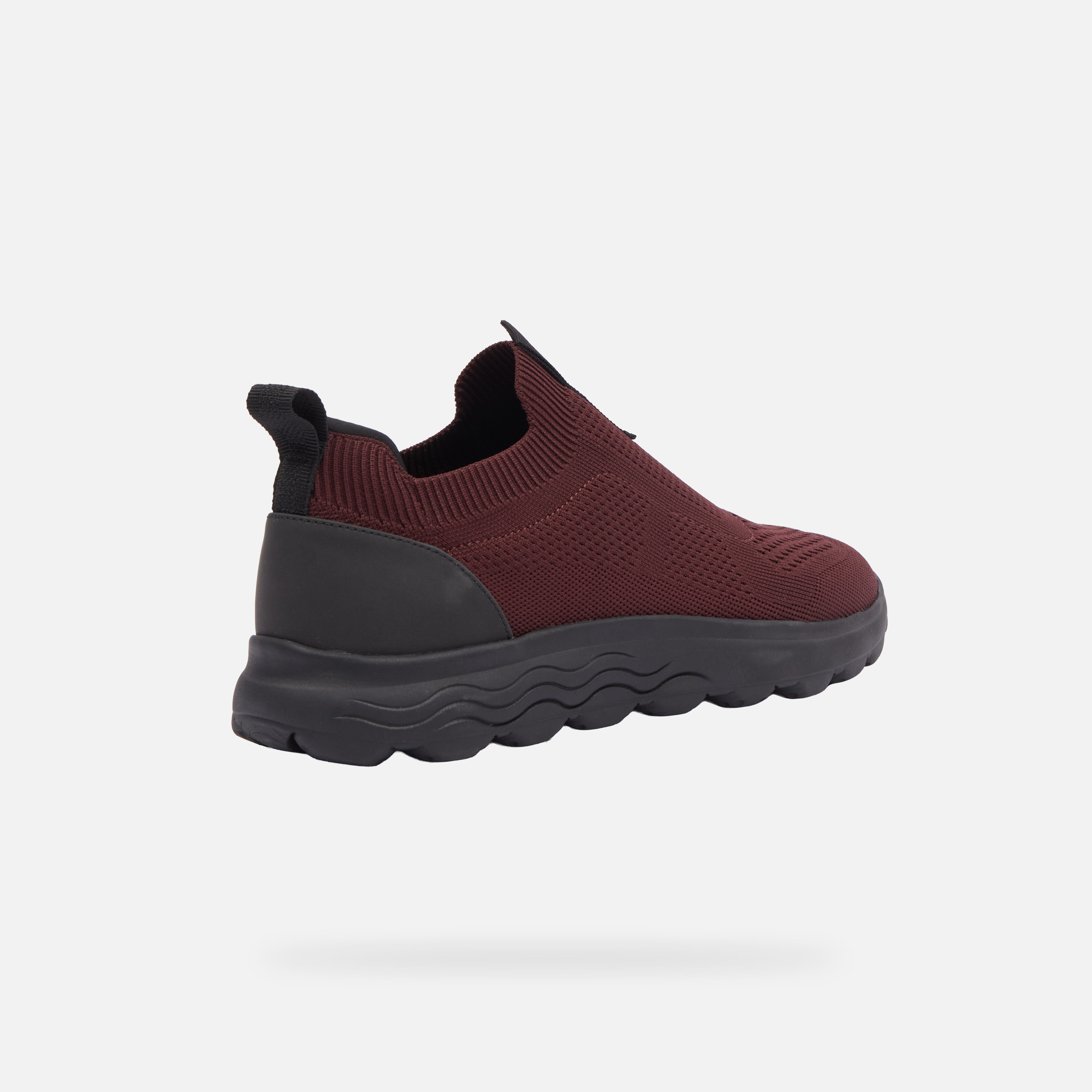 Burgundy men's sneakers Geox Spherica - Men